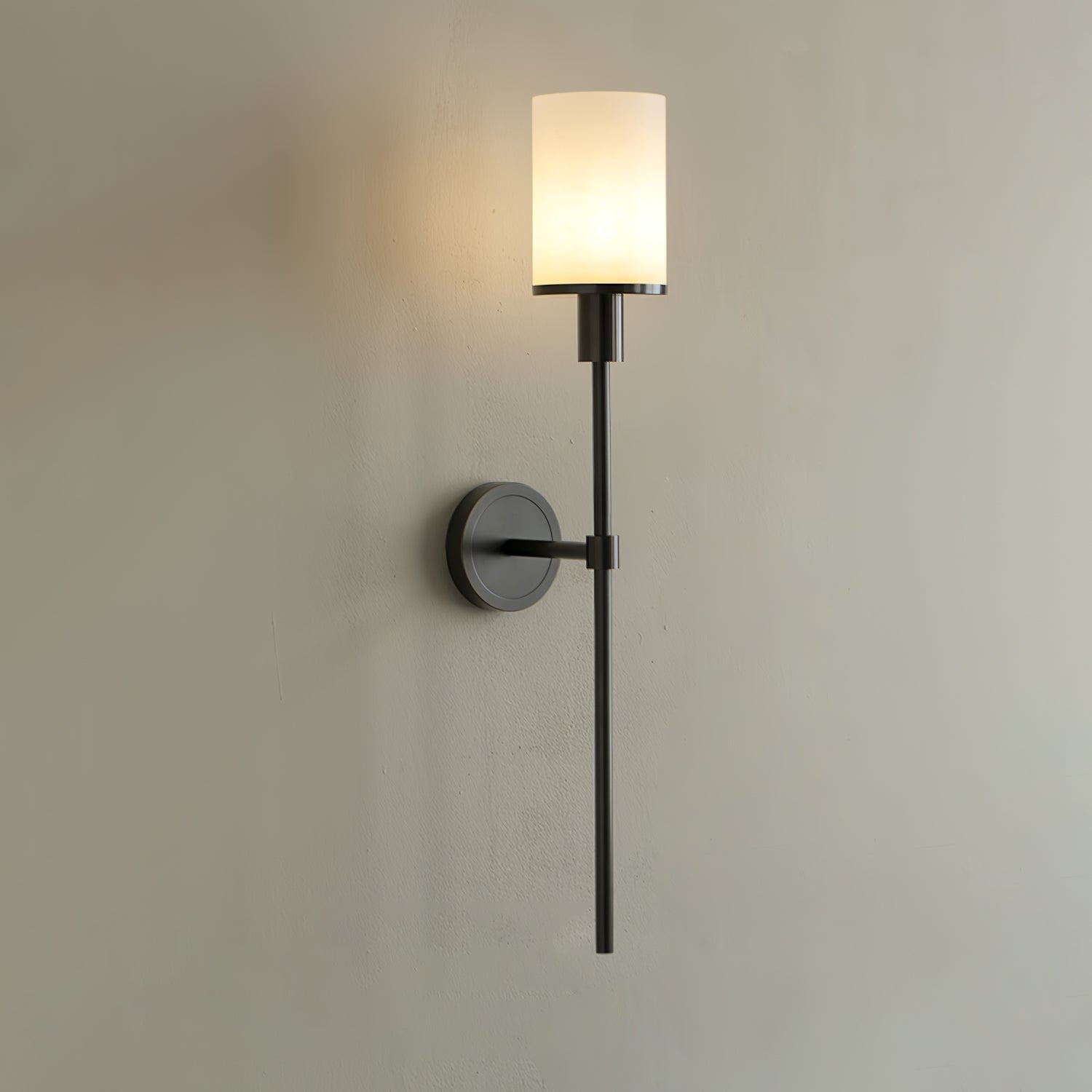 Mycara Nordic Art Classic Alabaster Sconce Wall lamp-Neutral Decor