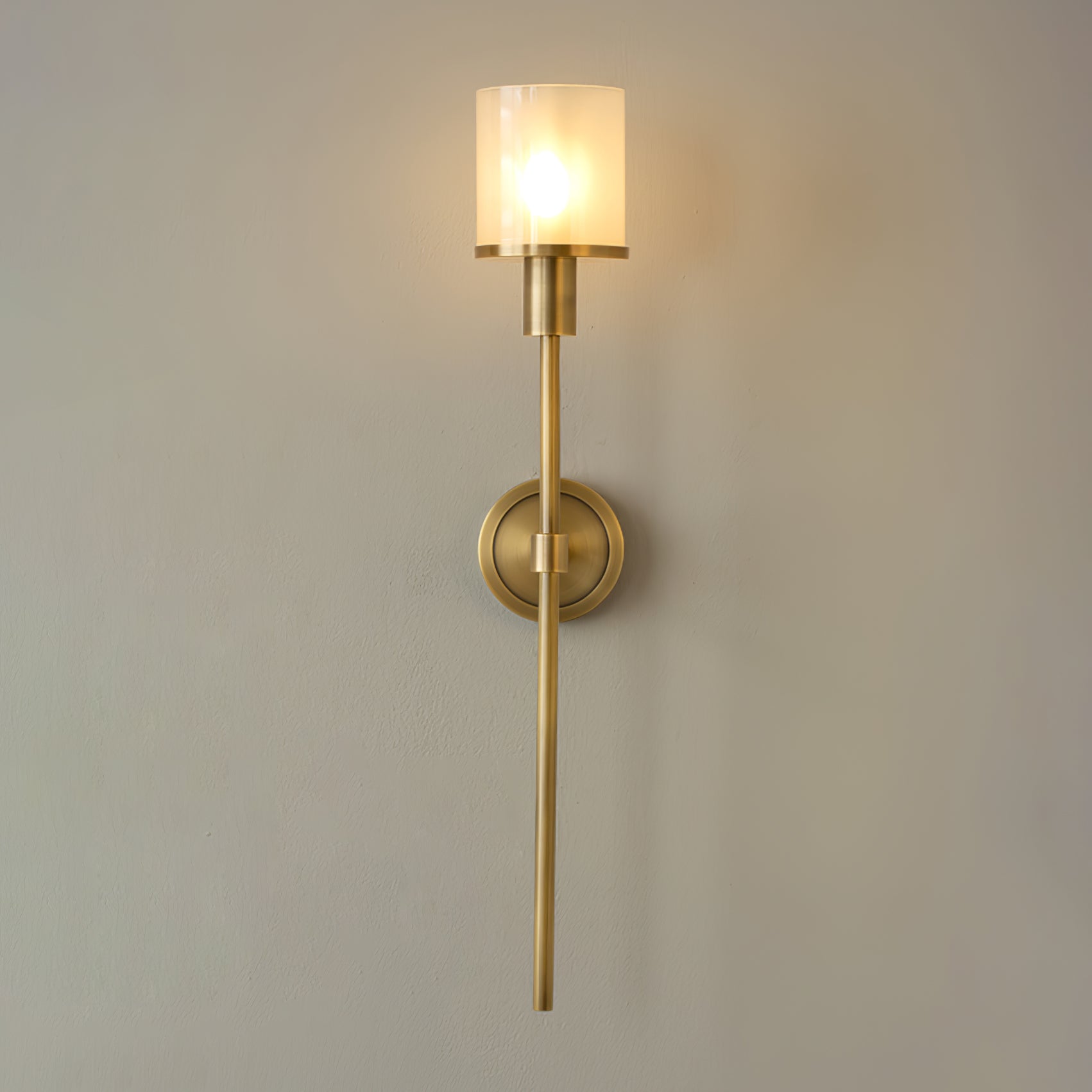 Mycara Nordic Art Classic Alabaster Sconce Wall lamp-Neutral Decor