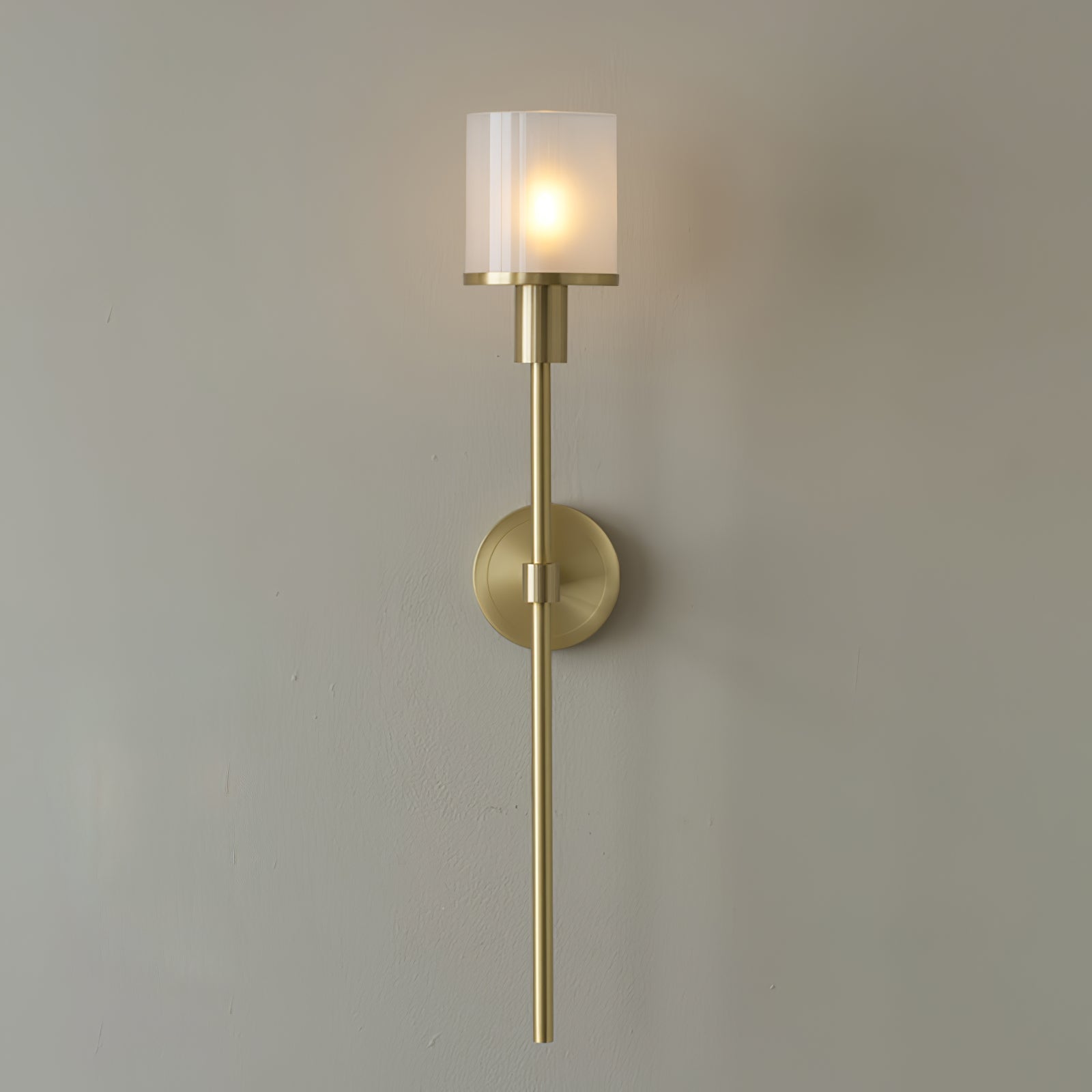 Mycara Nordic Art Classic Alabaster Sconce Wall lamp-Neutral Decor