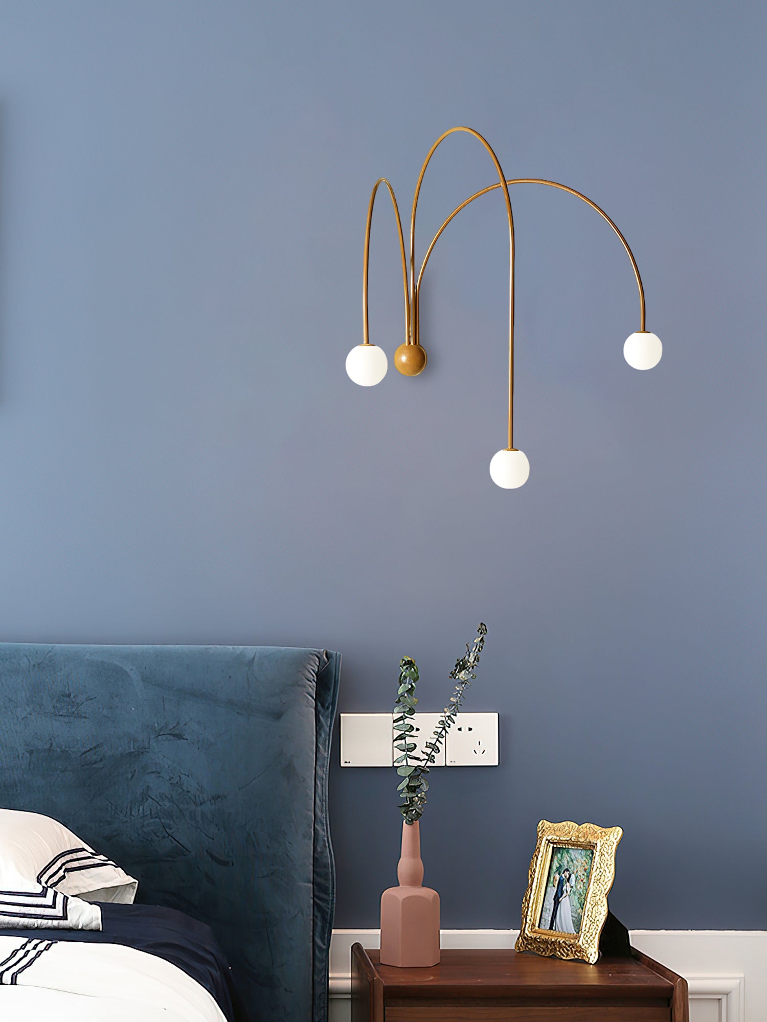 Porthyn Finale Wall Lamp-Neutral Decor