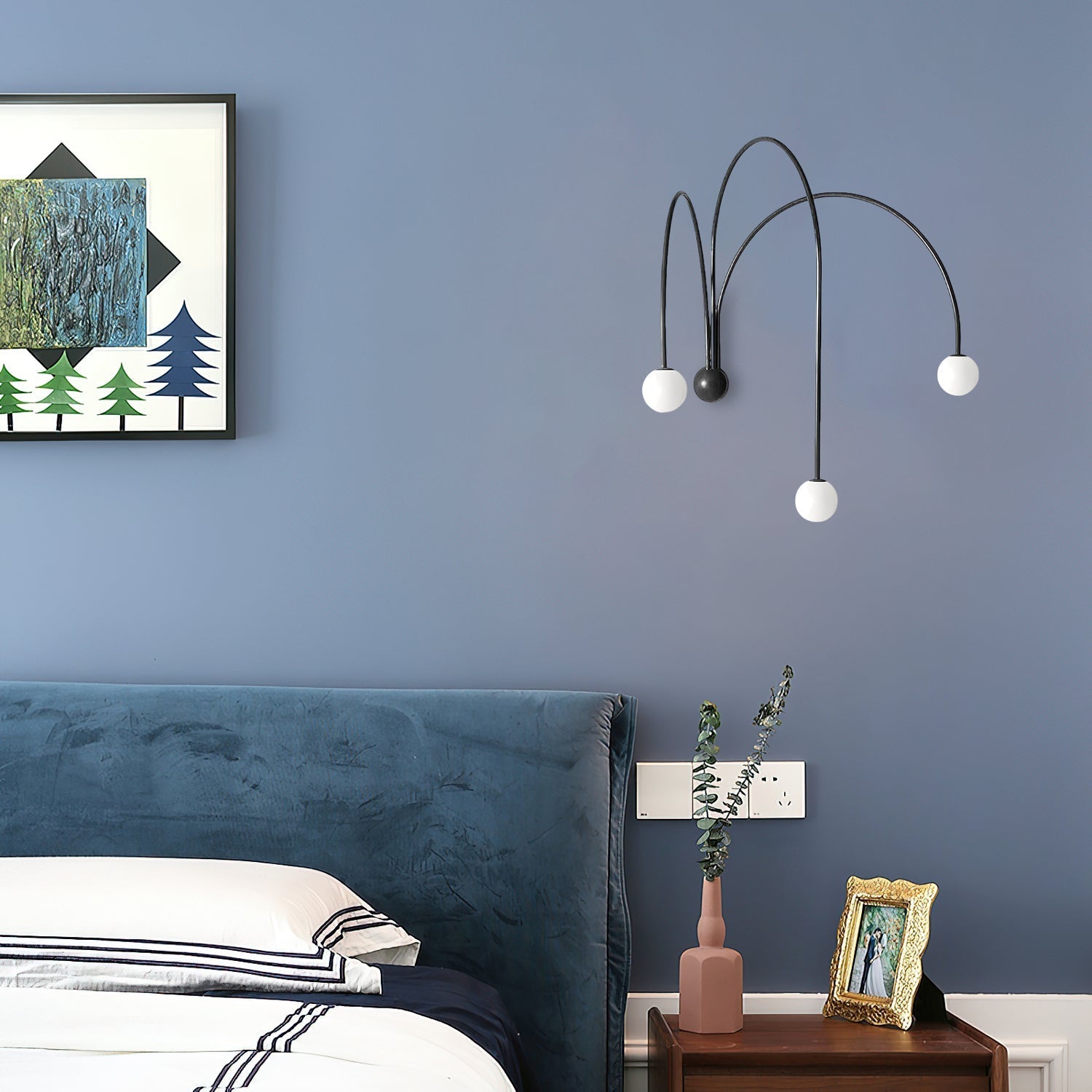 Porthyn Finale Wall Lamp-Neutral Decor