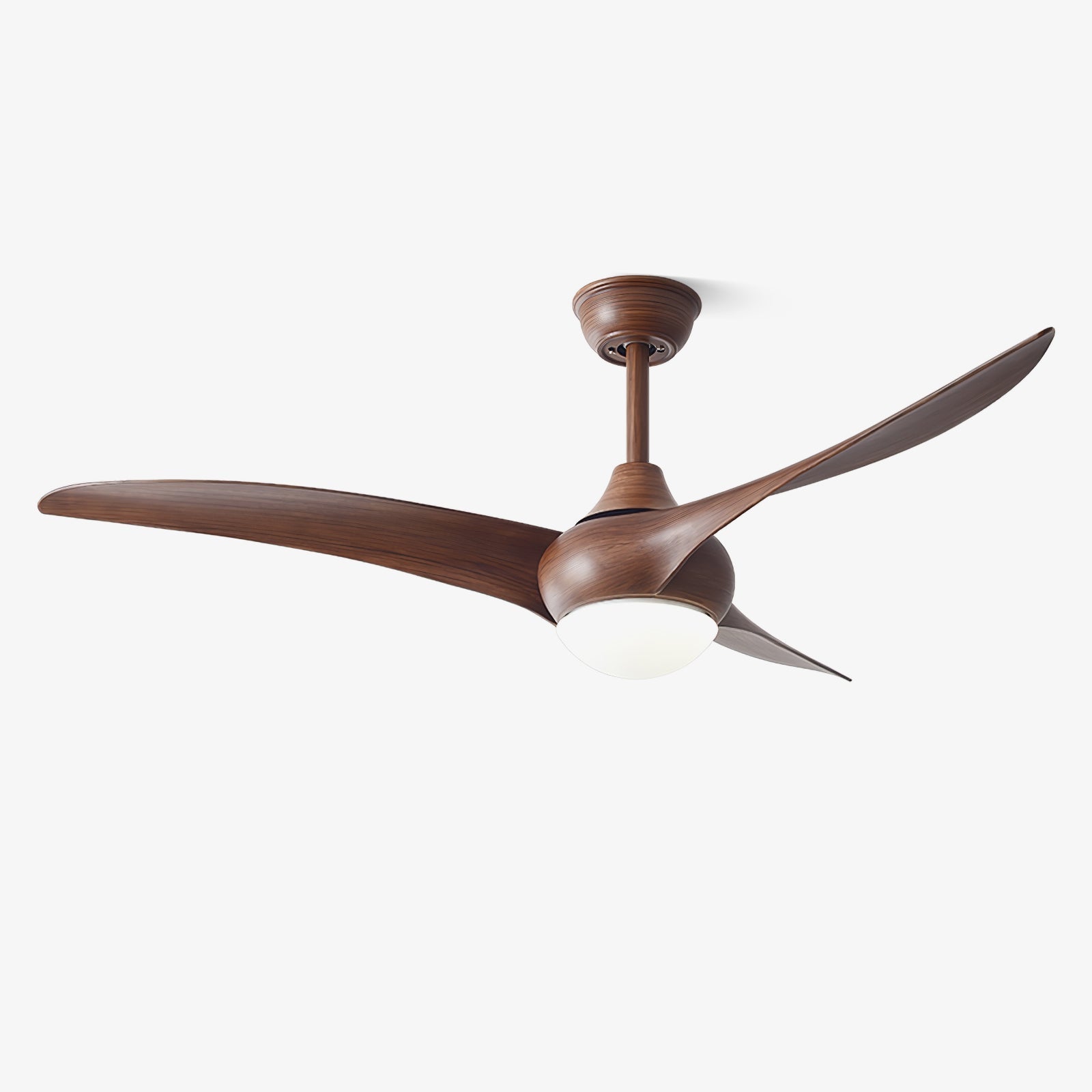 Durven Natural Traditional Ceiling Fan Light-Neutral Decor