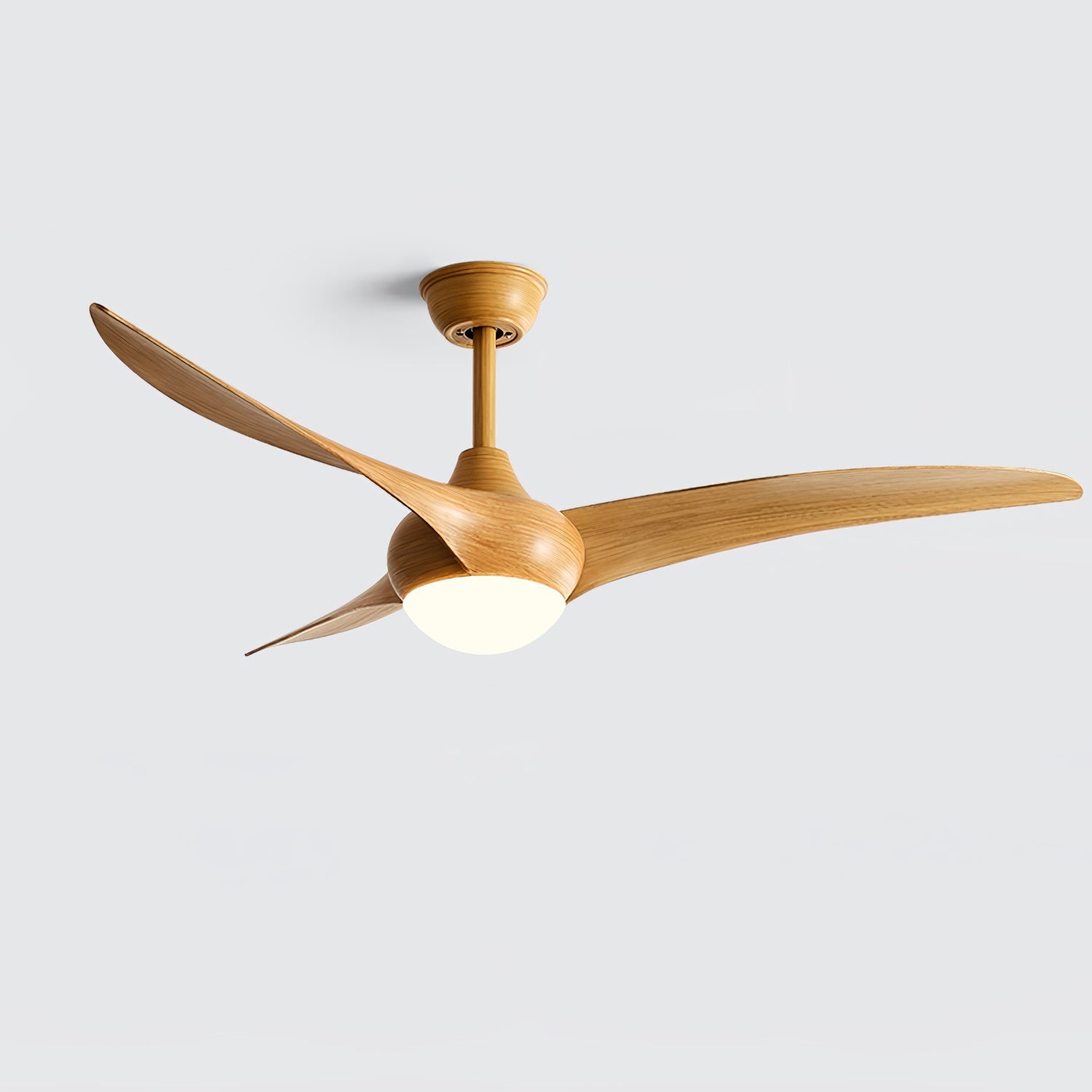Durven Natural Traditional Ceiling Fan Light-Neutral Decor