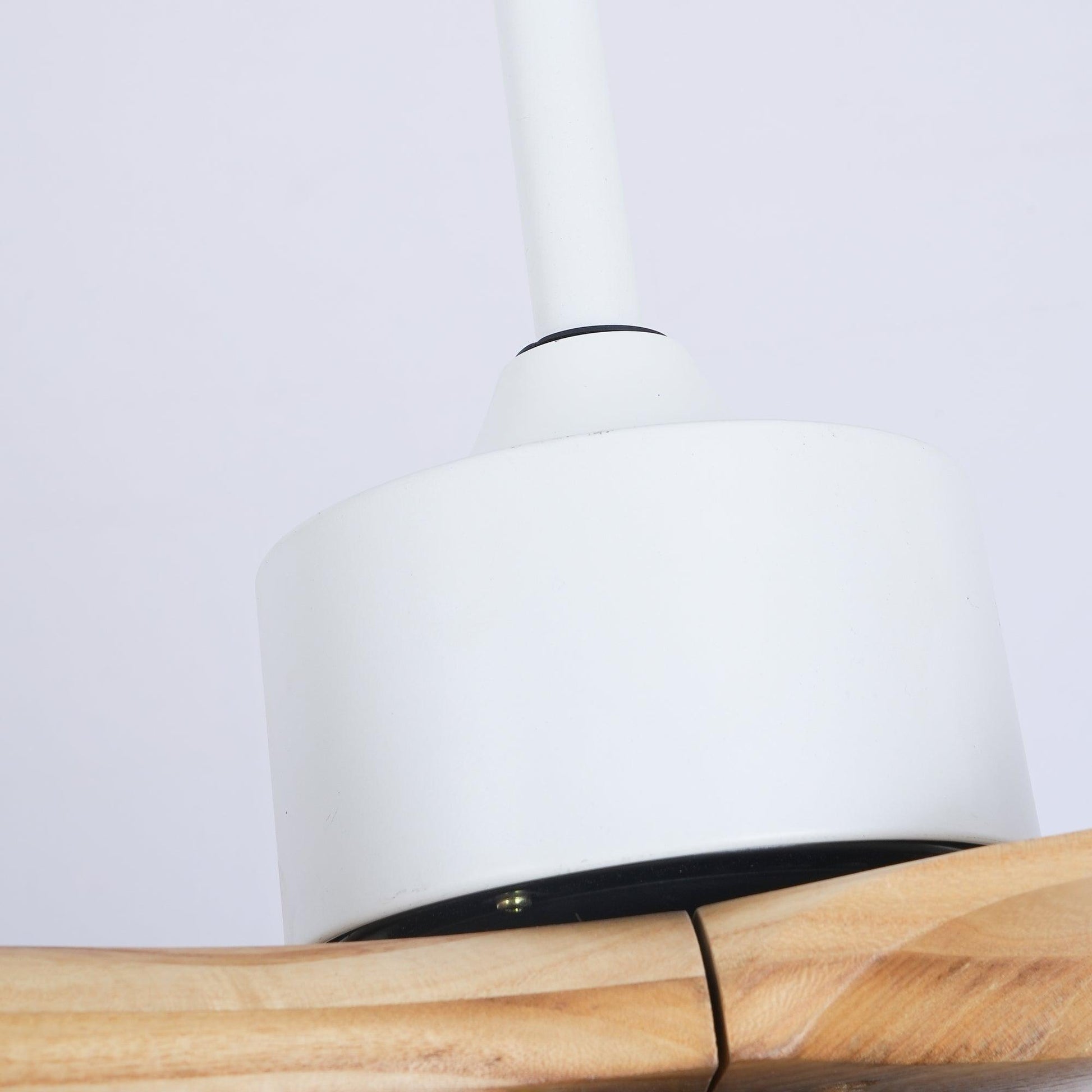 Brivel Elegance Natural Ceiling Fan Light-Neutral Decor