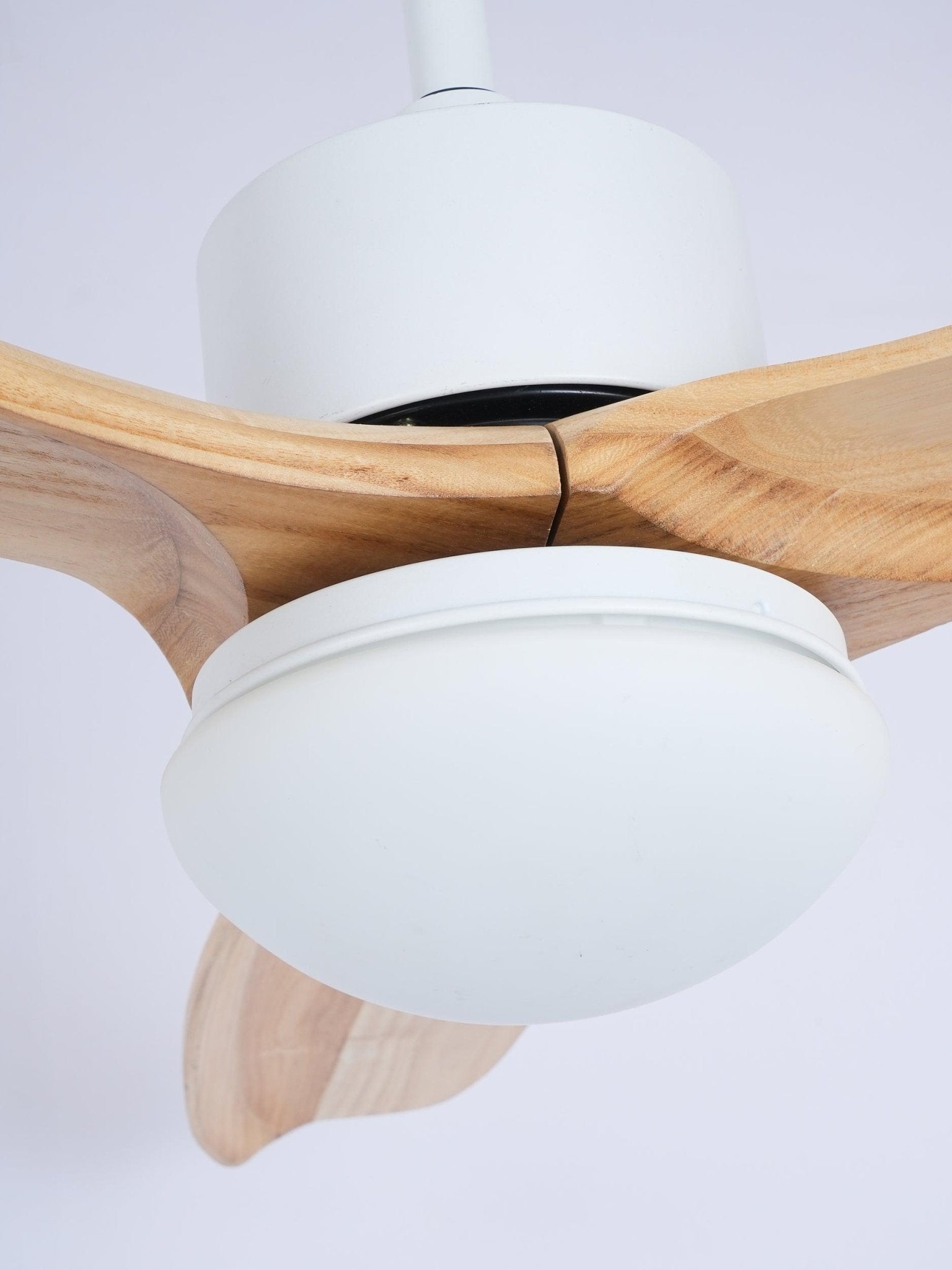 Brivel Elegance Natural Ceiling Fan Light-Neutral Decor