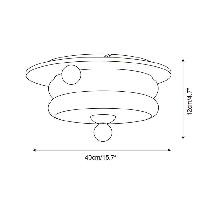 Brielle Wood Ceiling Lamp