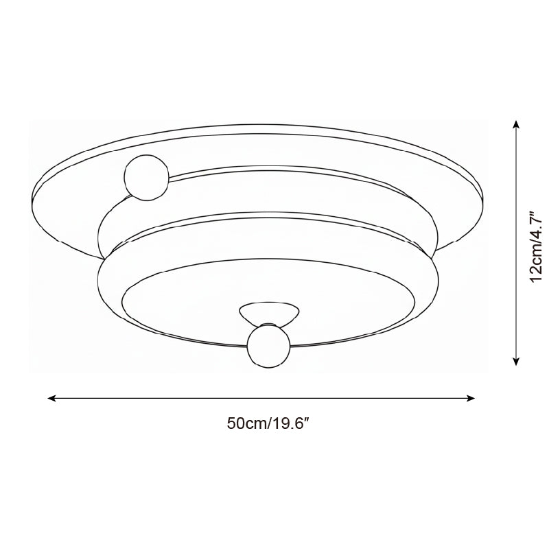 Brielle Wood Ceiling Lamp