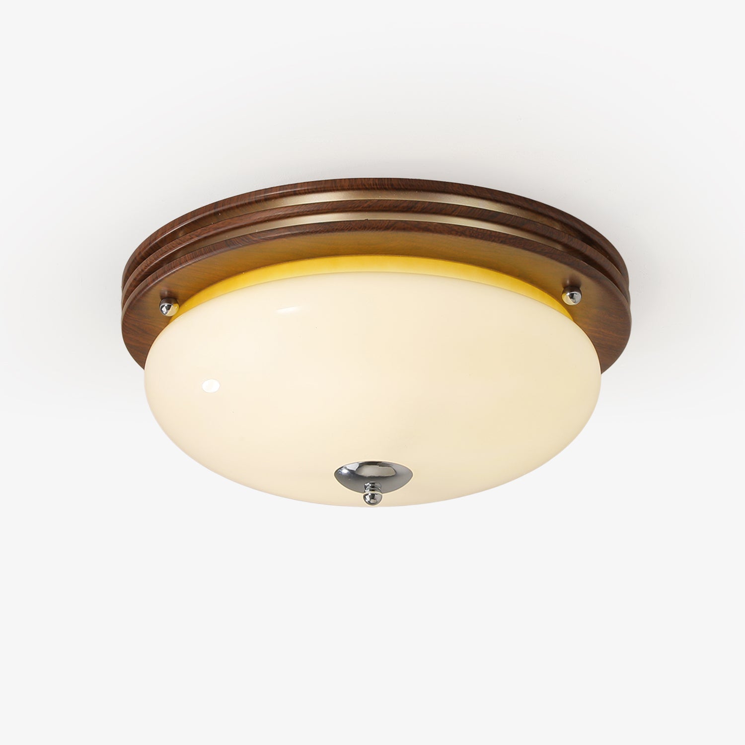 Lysilarae Nordic Art Classic Sphere Glass Ceiling Light-Neutral Decor