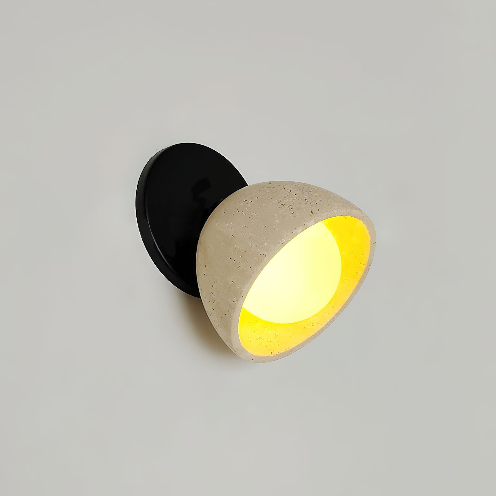 Lia Travertine Wall Light-Neutral Decor