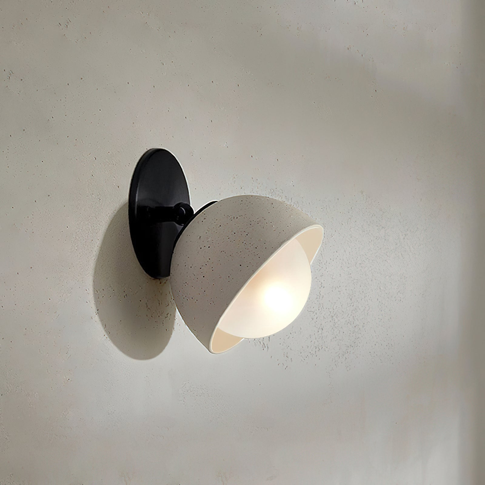 Lia Travertine Wall Light-Neutral Decor