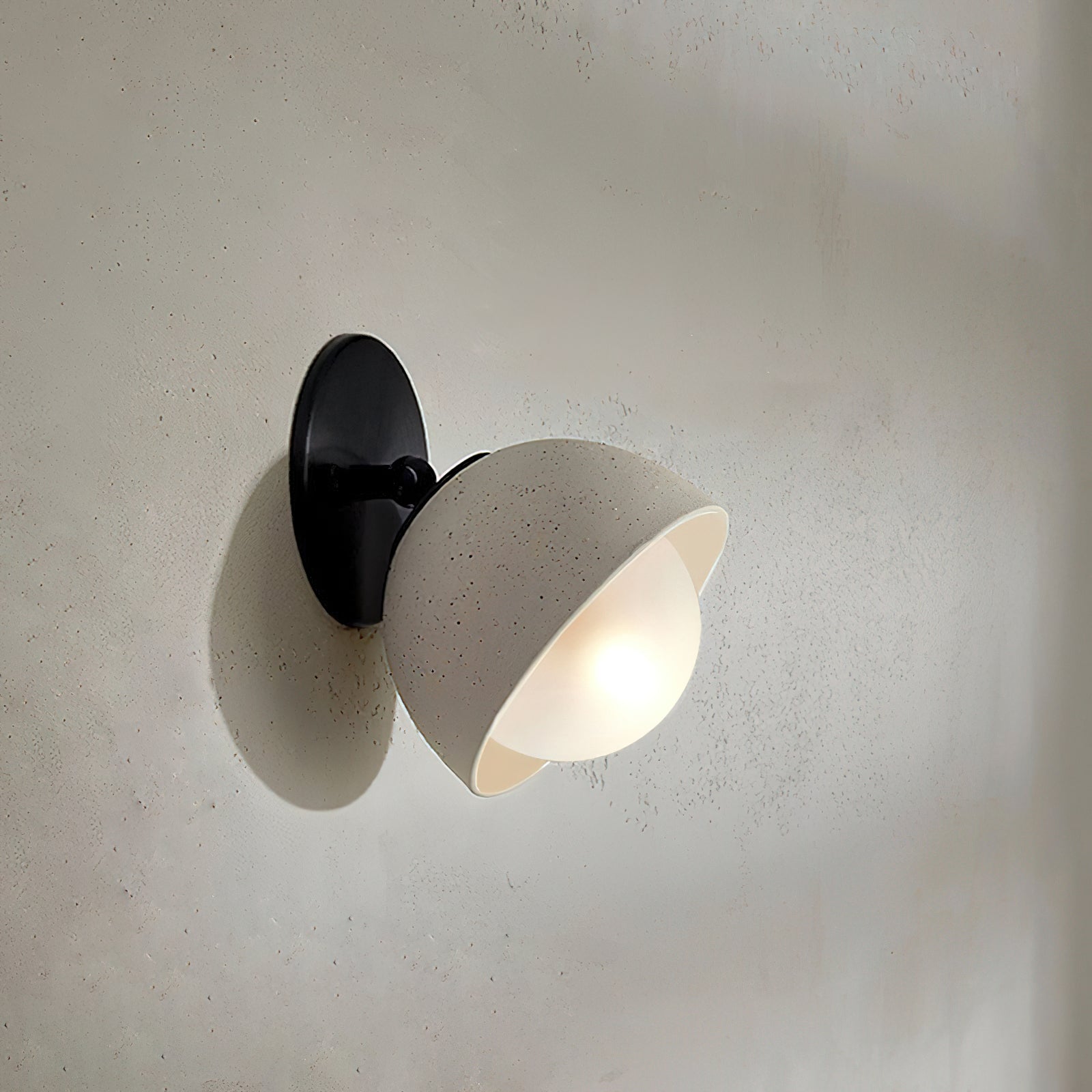 Lia Travertine Wall Light-Neutral Decor
