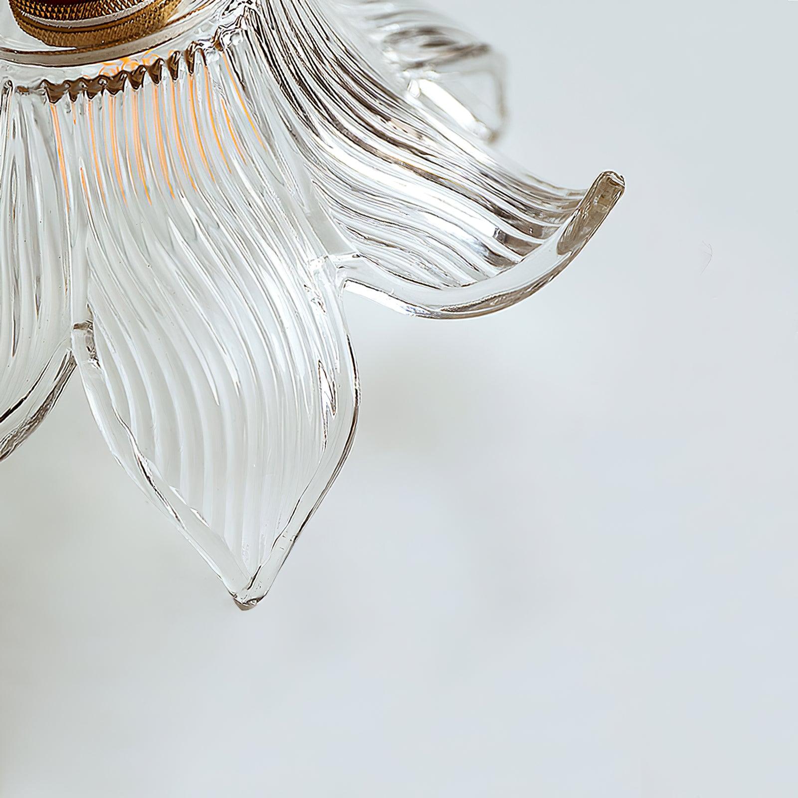 Aell Brass & Glass Glam Pendant Light-Neutral Decor