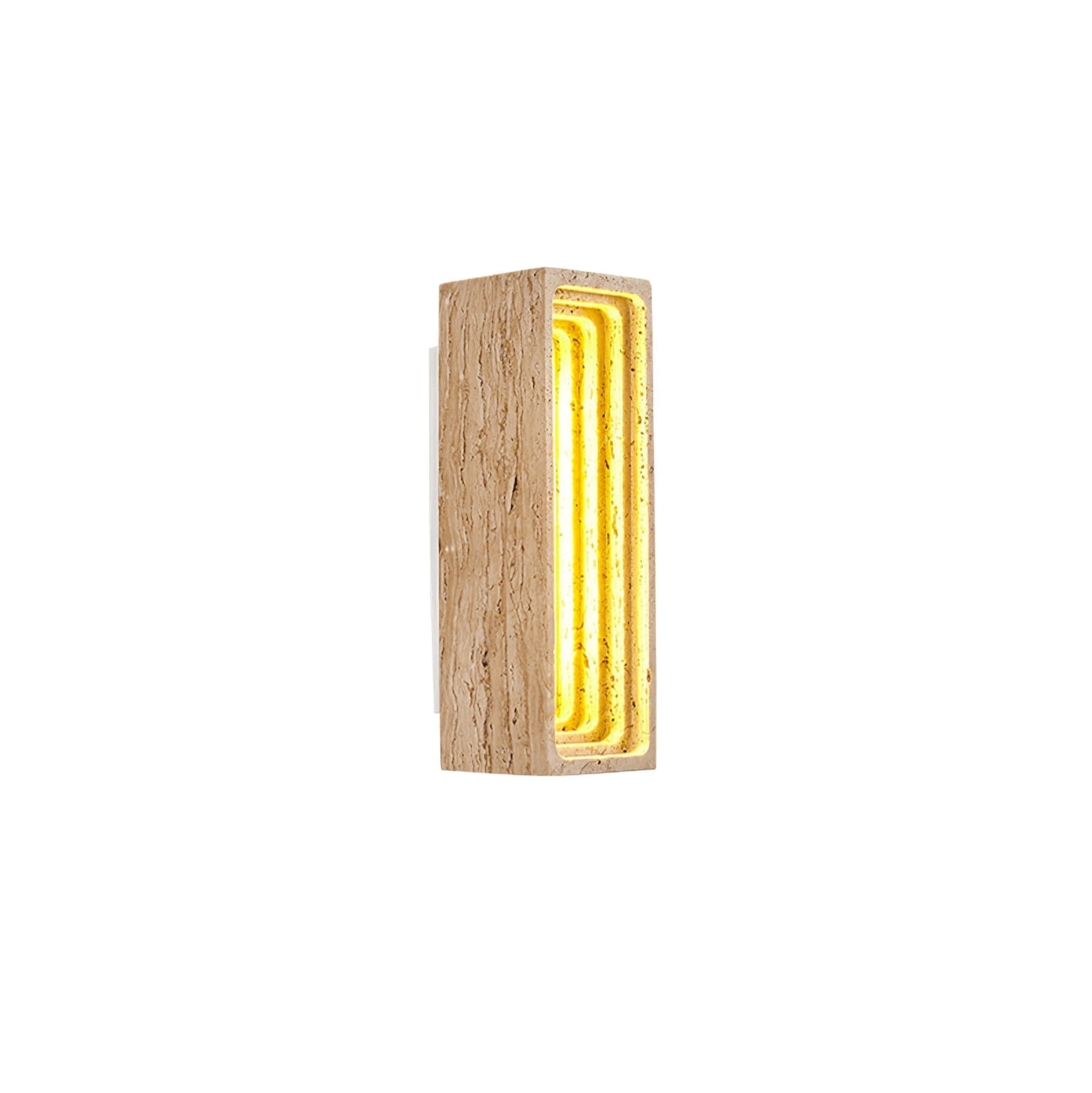 Atheila Travertine Wall Light-Neutral Decor