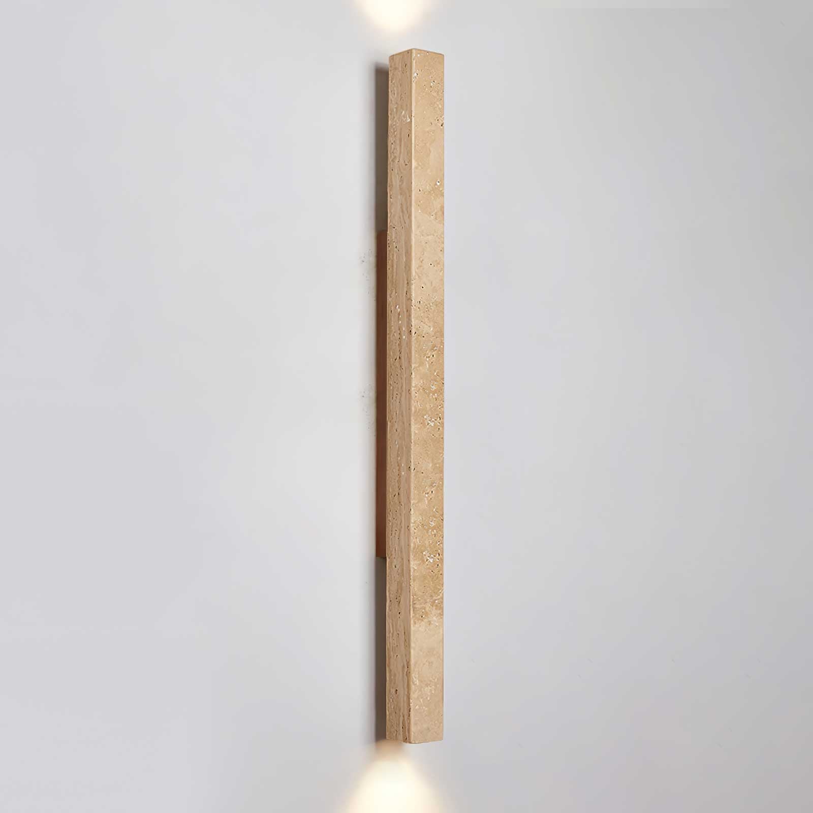 Ines Minimalist Travertine Wall Light-Neutral Decor