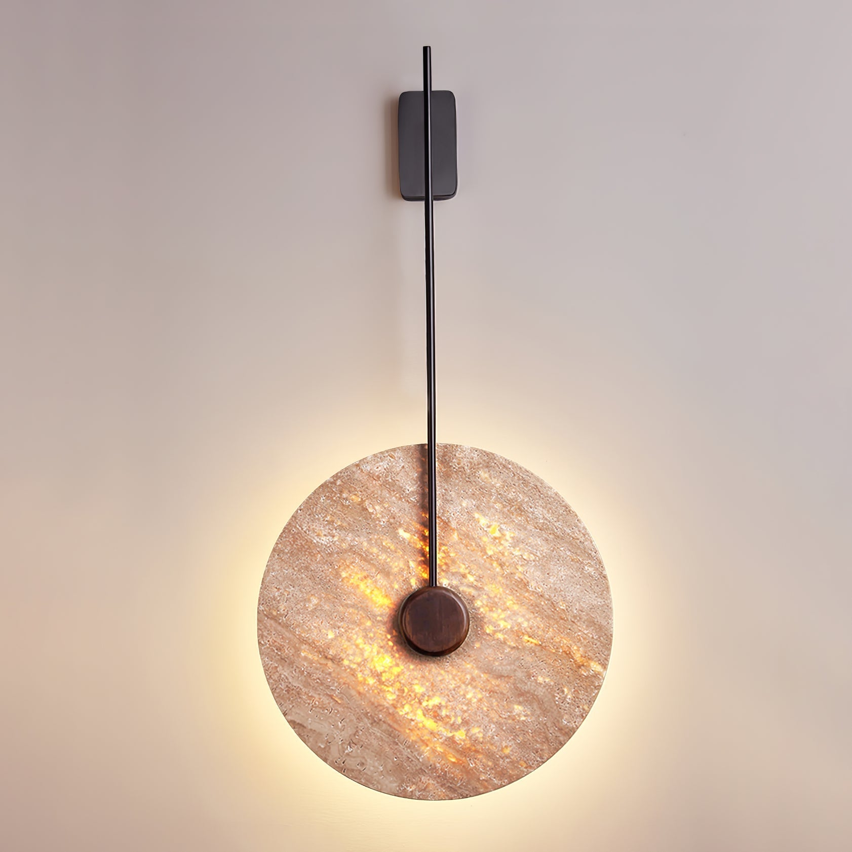Palt Travertine Wall Light-Neutral Decor