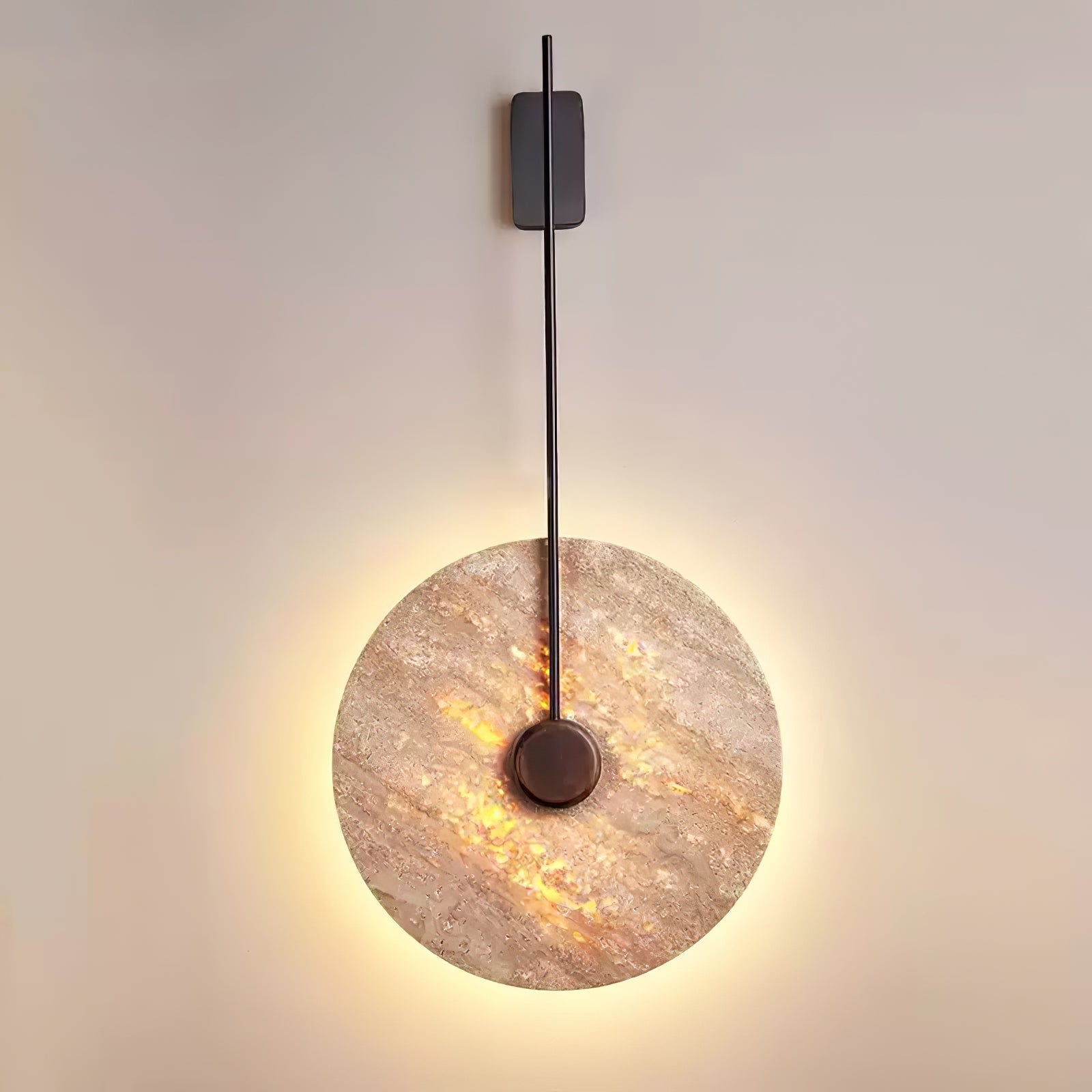 Palt Travertine Wall Light-Neutral Decor