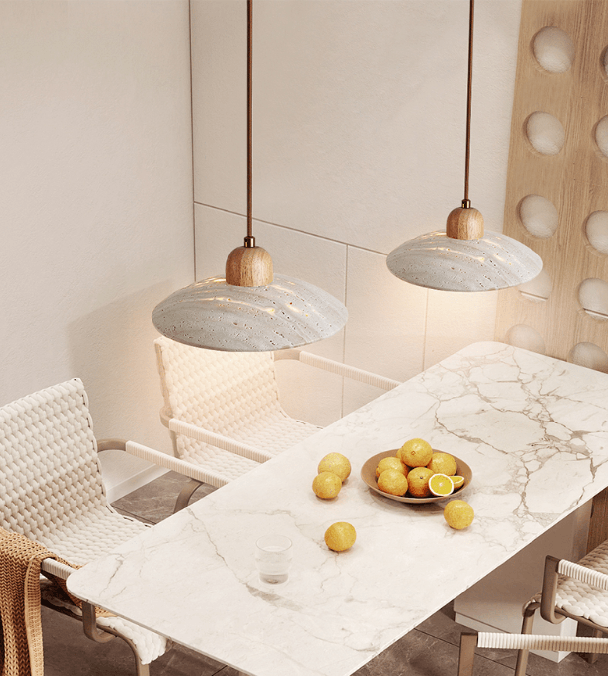 Yalvix Dome Pendant Light-Neutral Decor