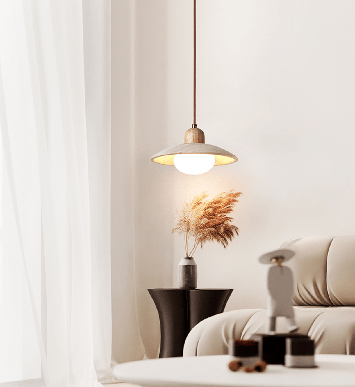 Yalvix Dome Pendant Light-Neutral Decor