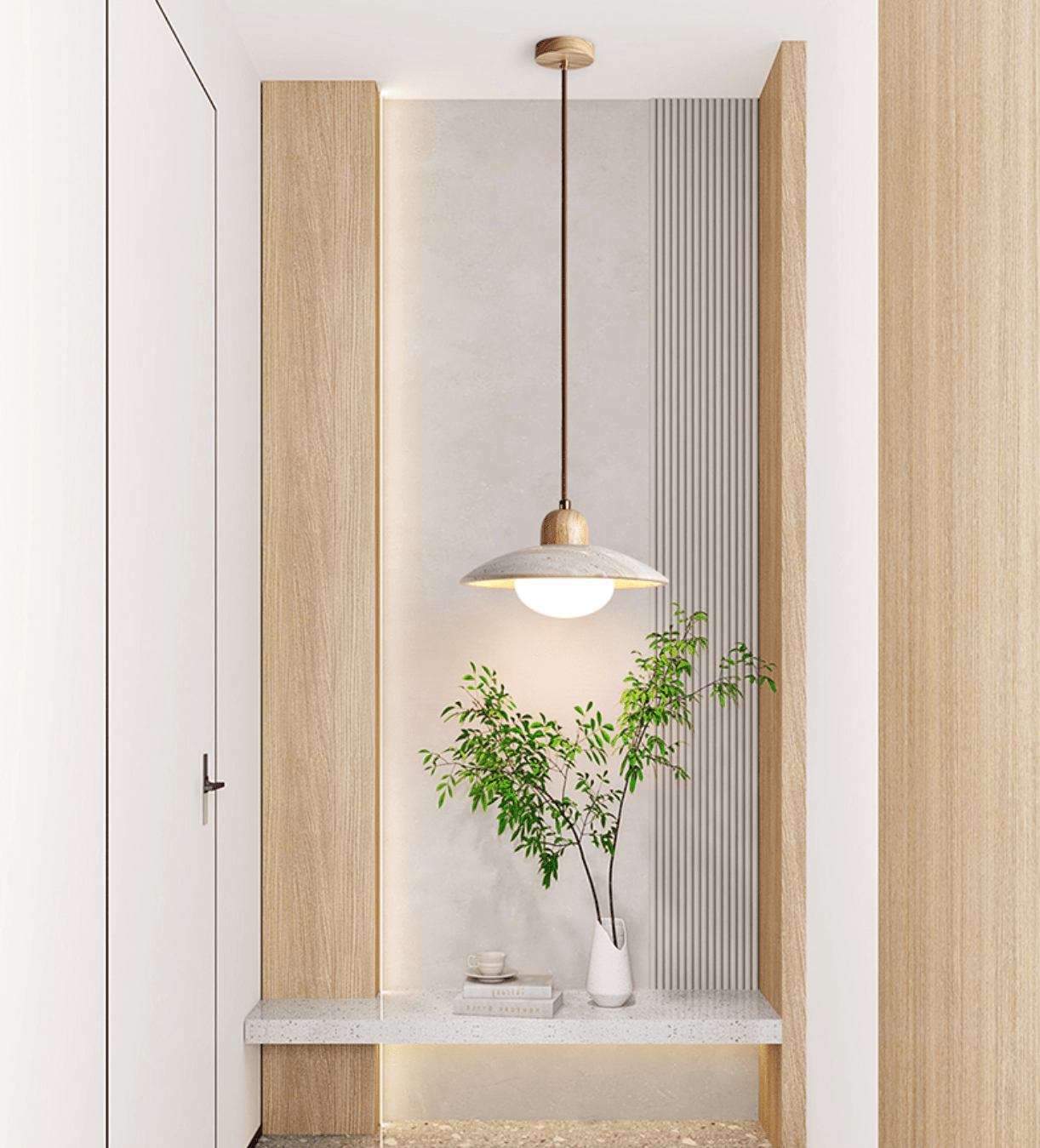Yalvix Dome Pendant Light-Neutral Decor