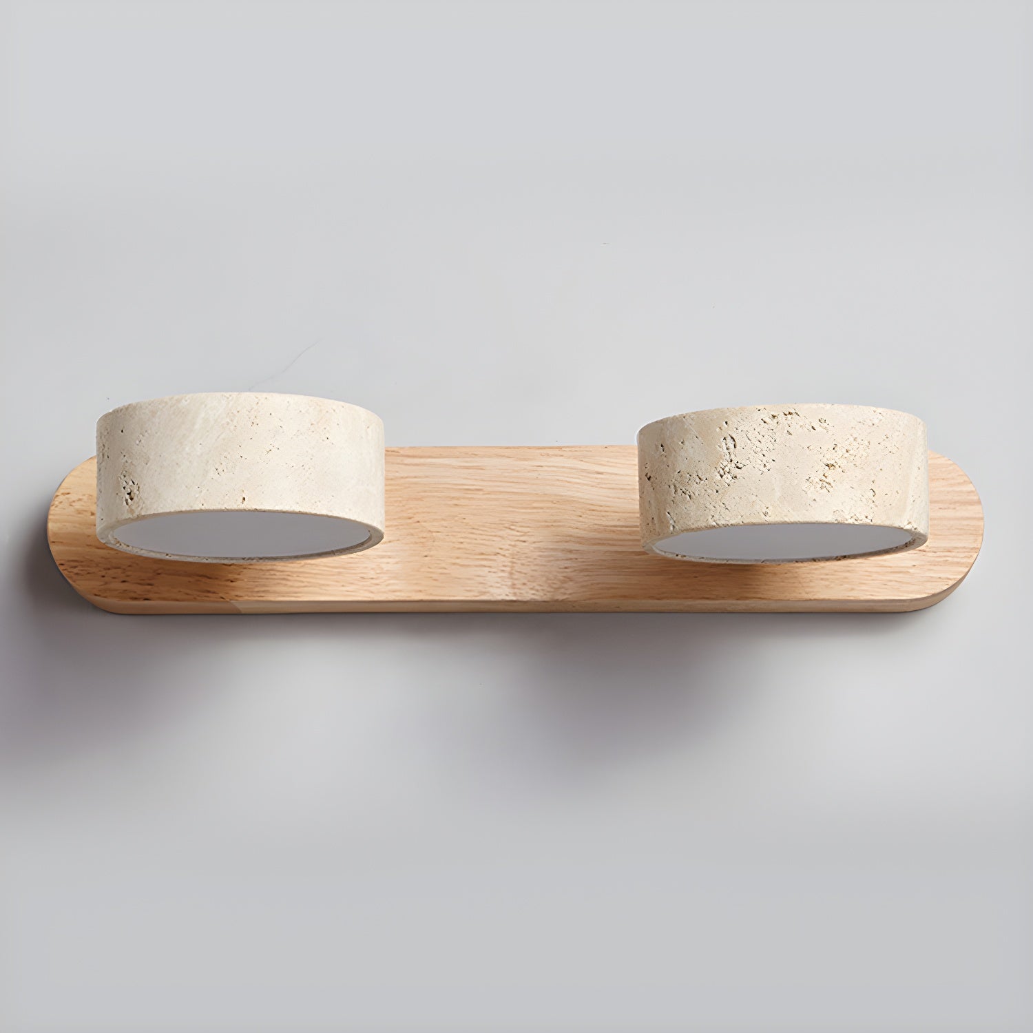 Voloreth Minimalist Travertine Wall Light-Neutral Decor
