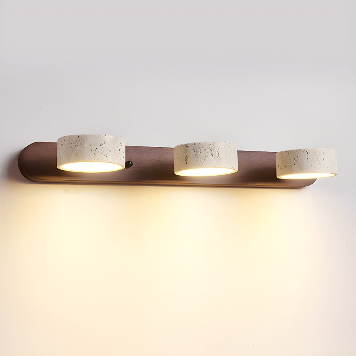 Voloreth Minimalist Travertine Wall Light-Neutral Decor