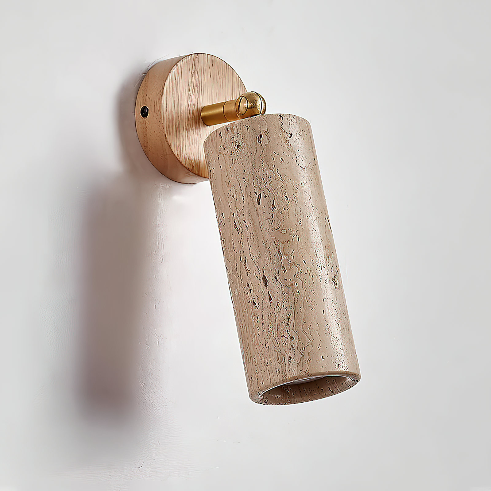 Marlow Travertine Wall Lamp
