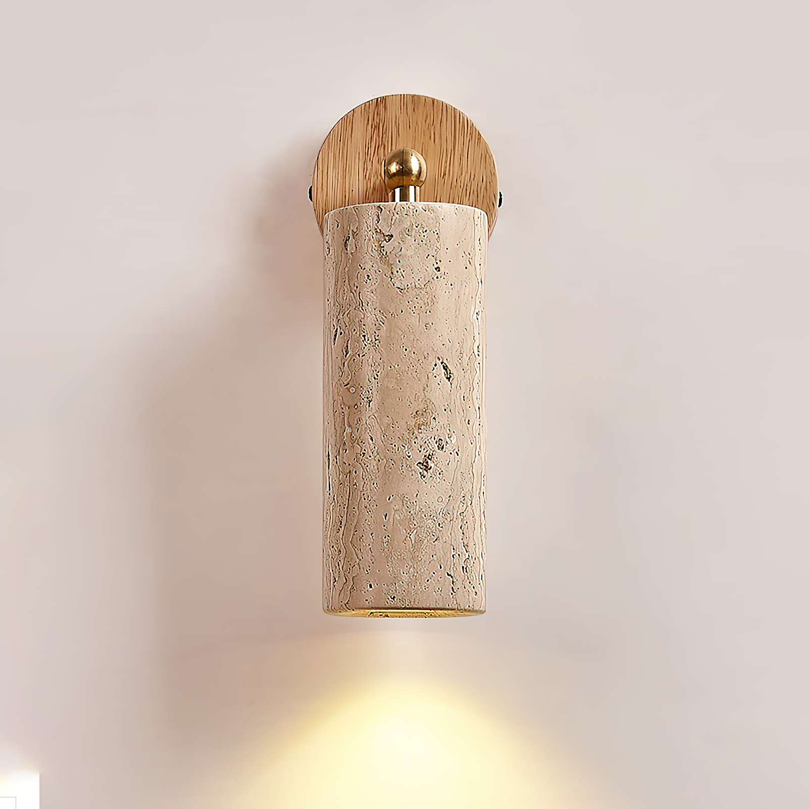 Marlow Travertine Wall Lamp