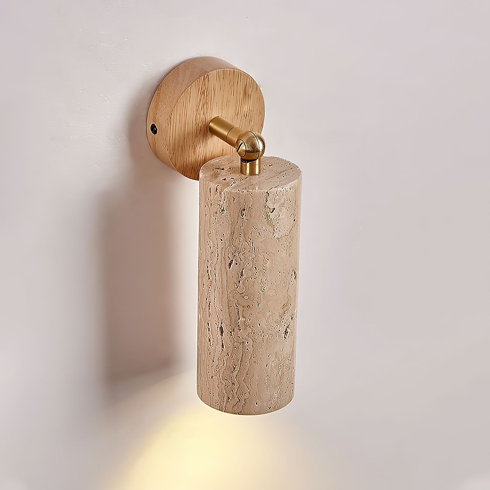 Marlow Travertine Wall Lamp