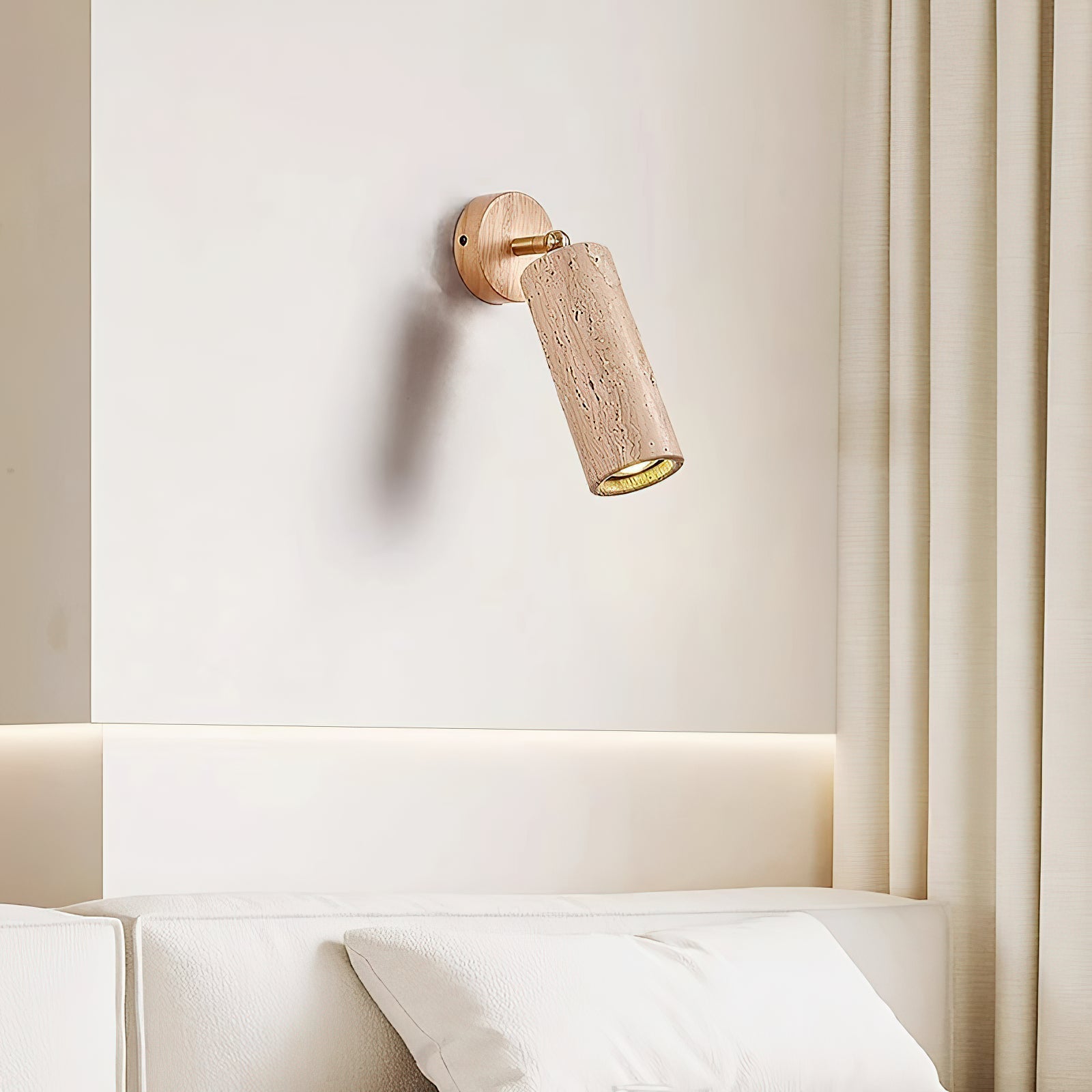 Marlow Travertine Wall Lamp