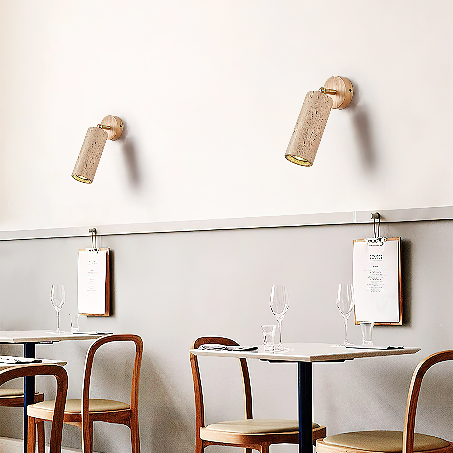 Marlow Travertine Wall Lamp