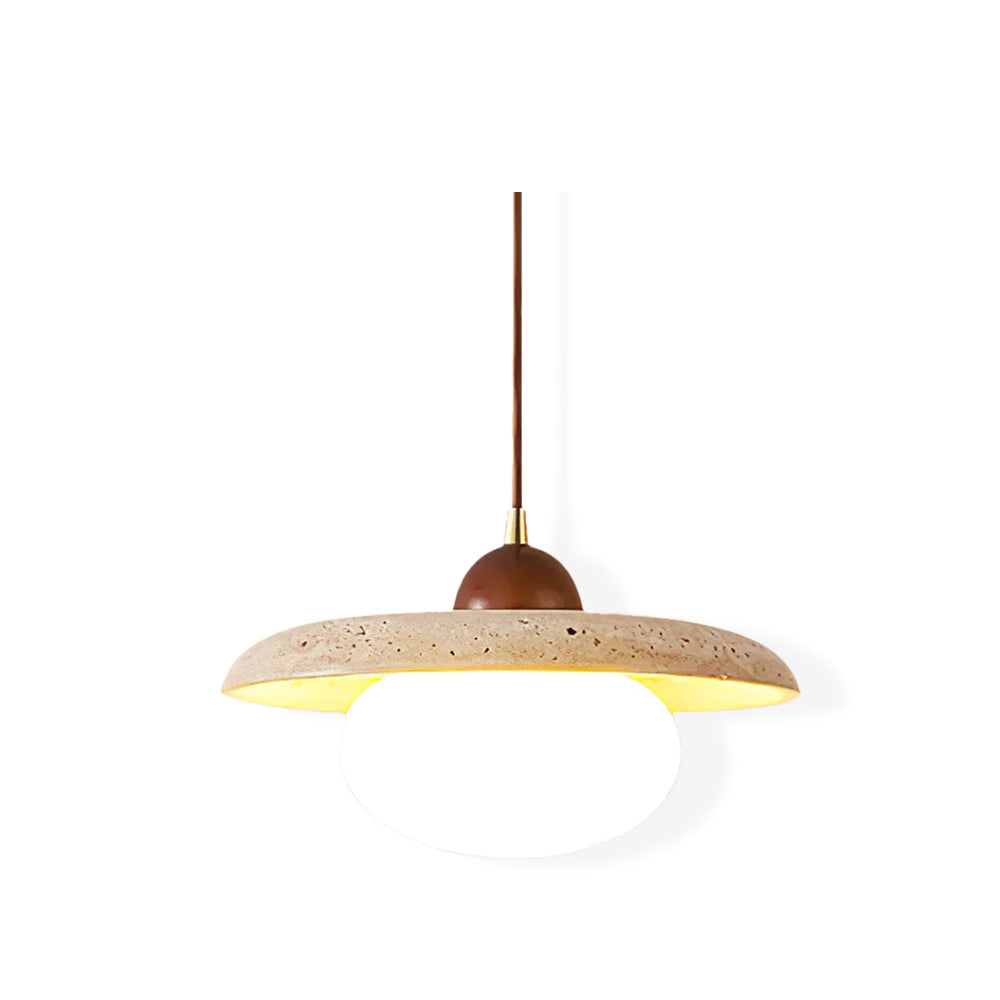 Ritta Travertine Pendant Light Six Style