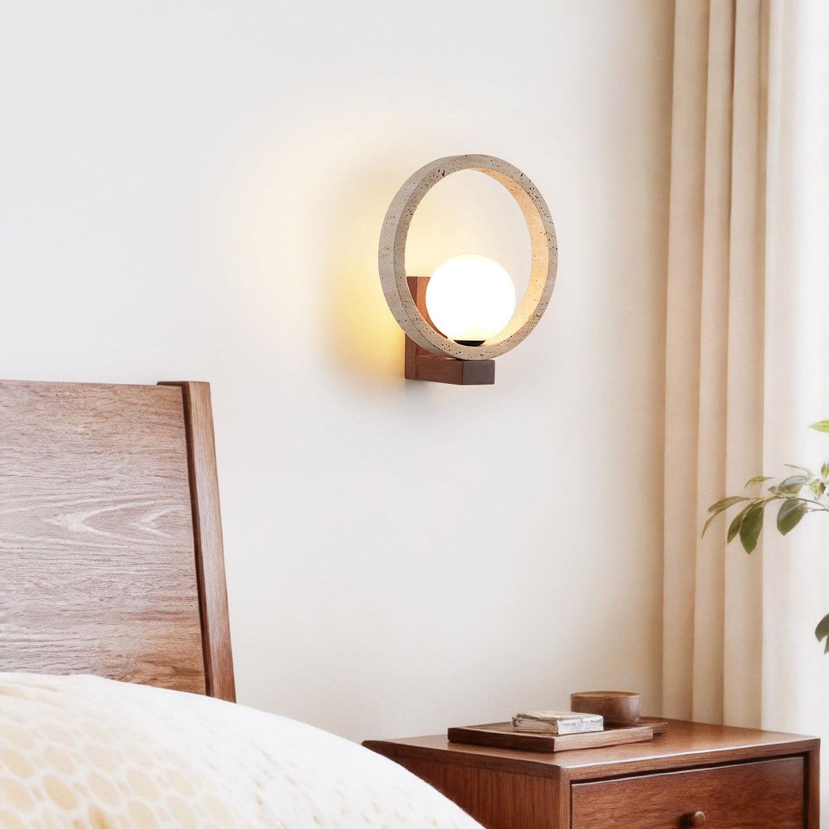 Travira Orbit Wall Light-Neutral Decor