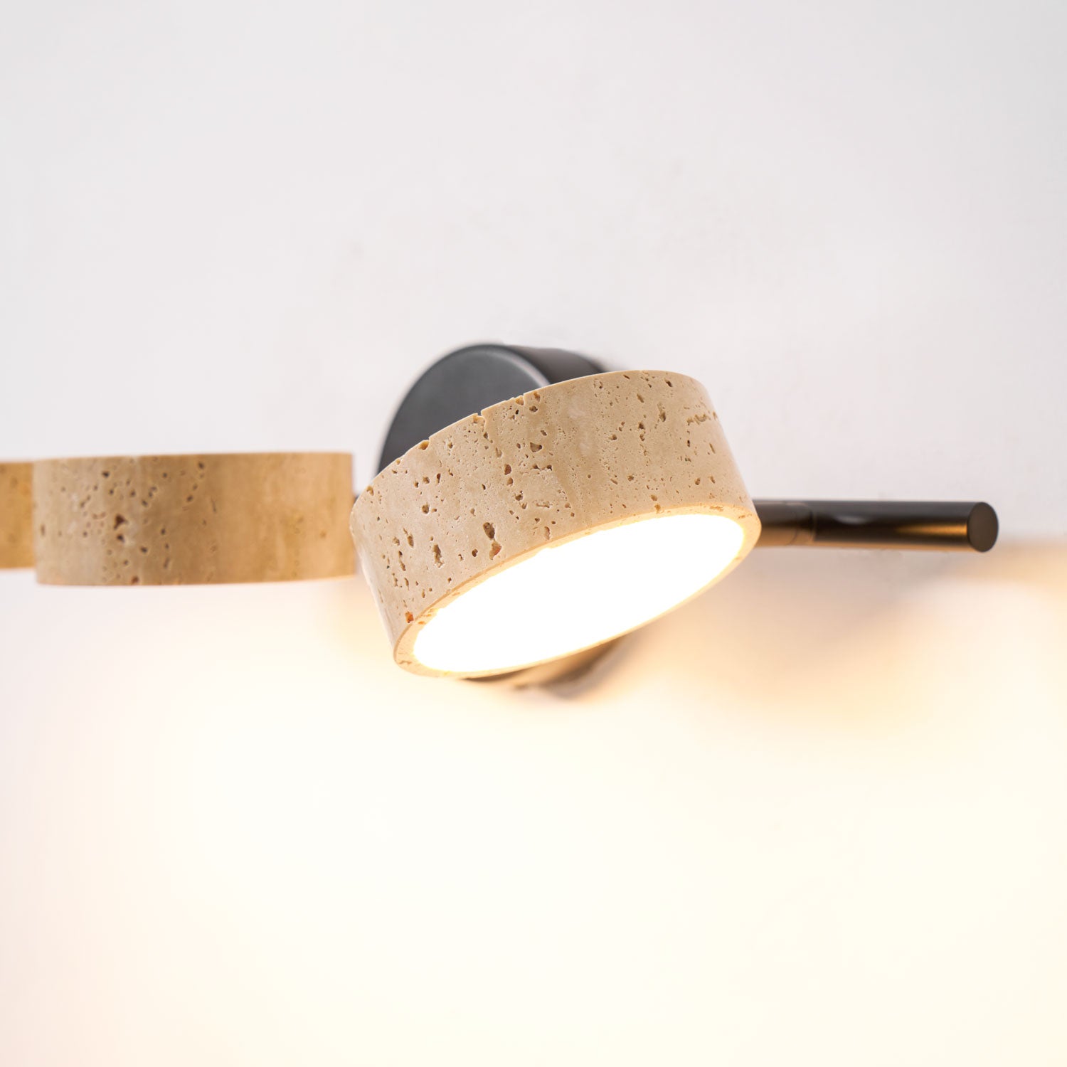 Ceshair Multi Head Travertine Vanity Light-Neutral Decor