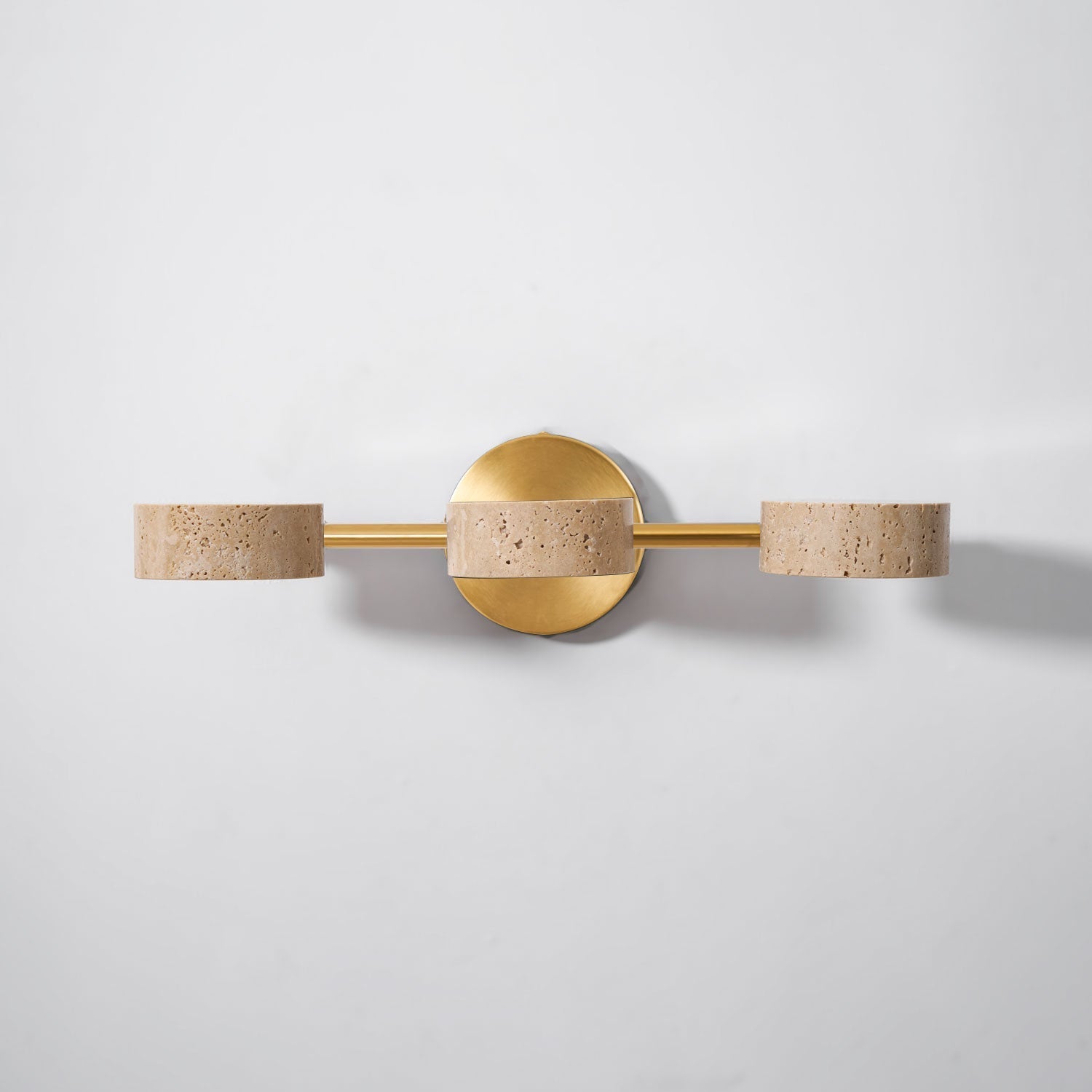 Ceshair Multi Head Travertine Vanity Light-Neutral Decor
