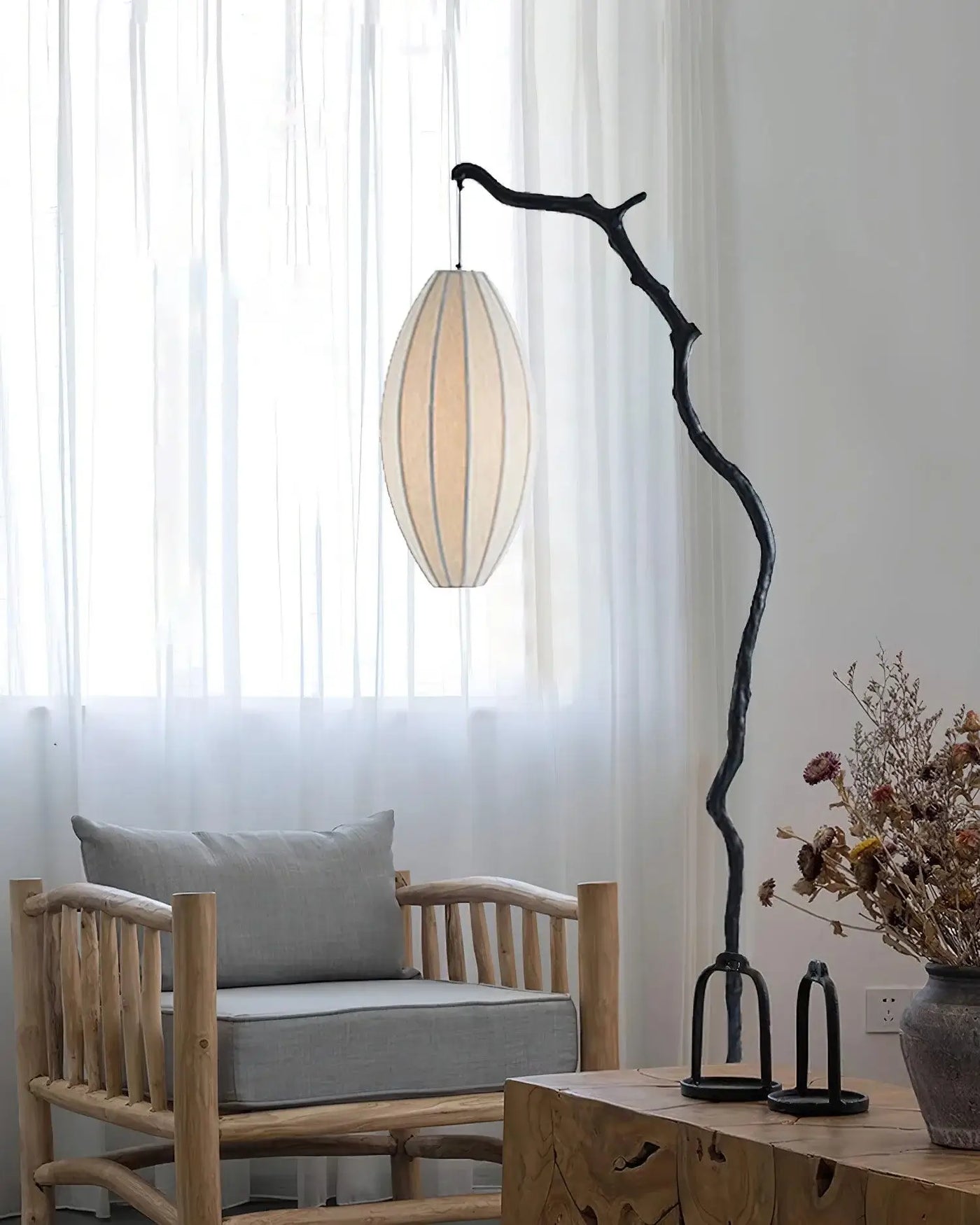 Ilthen Branch Floor Lamp-Neutral Decor