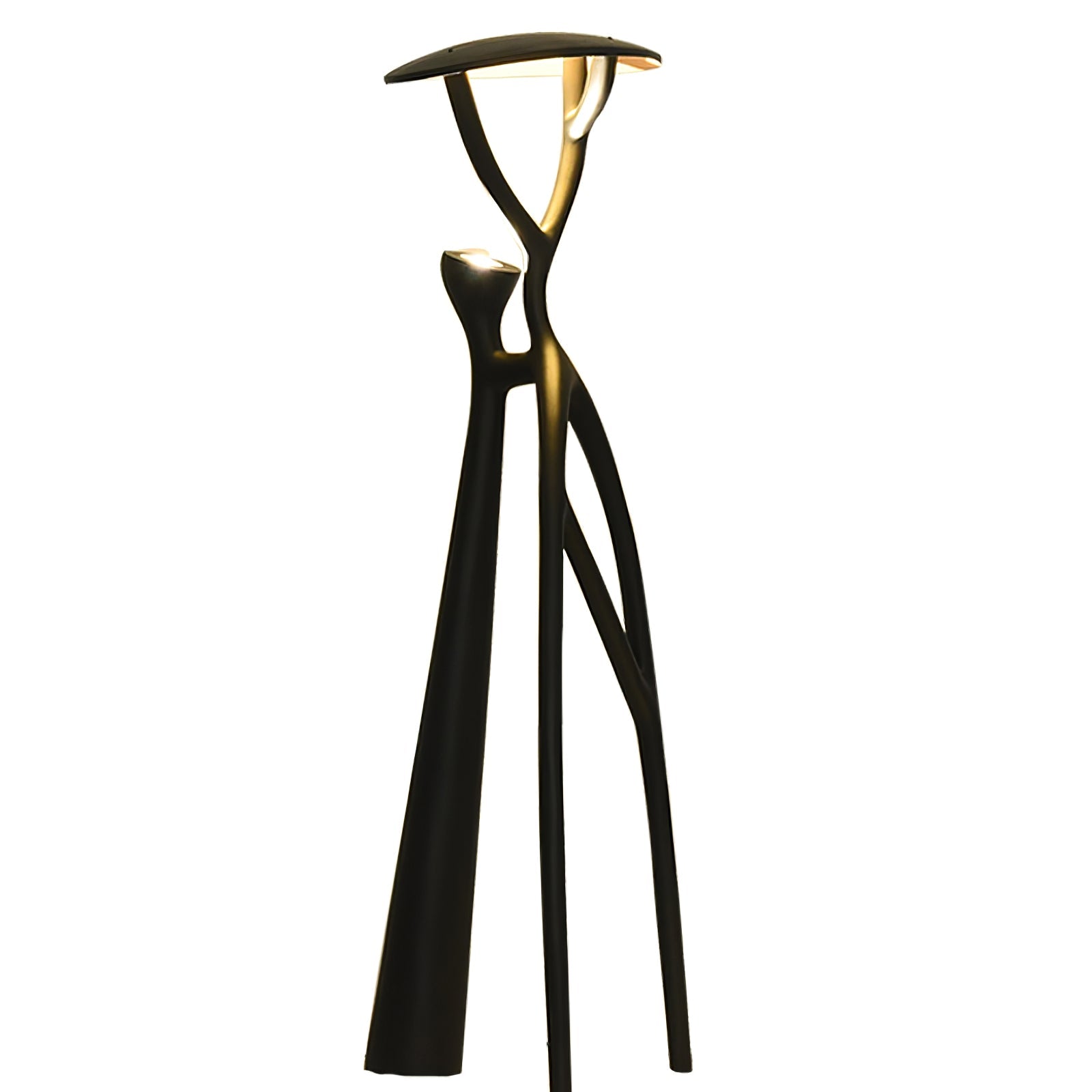 Gothic Tree Sculpture Floor Lamp-Neutral Decor