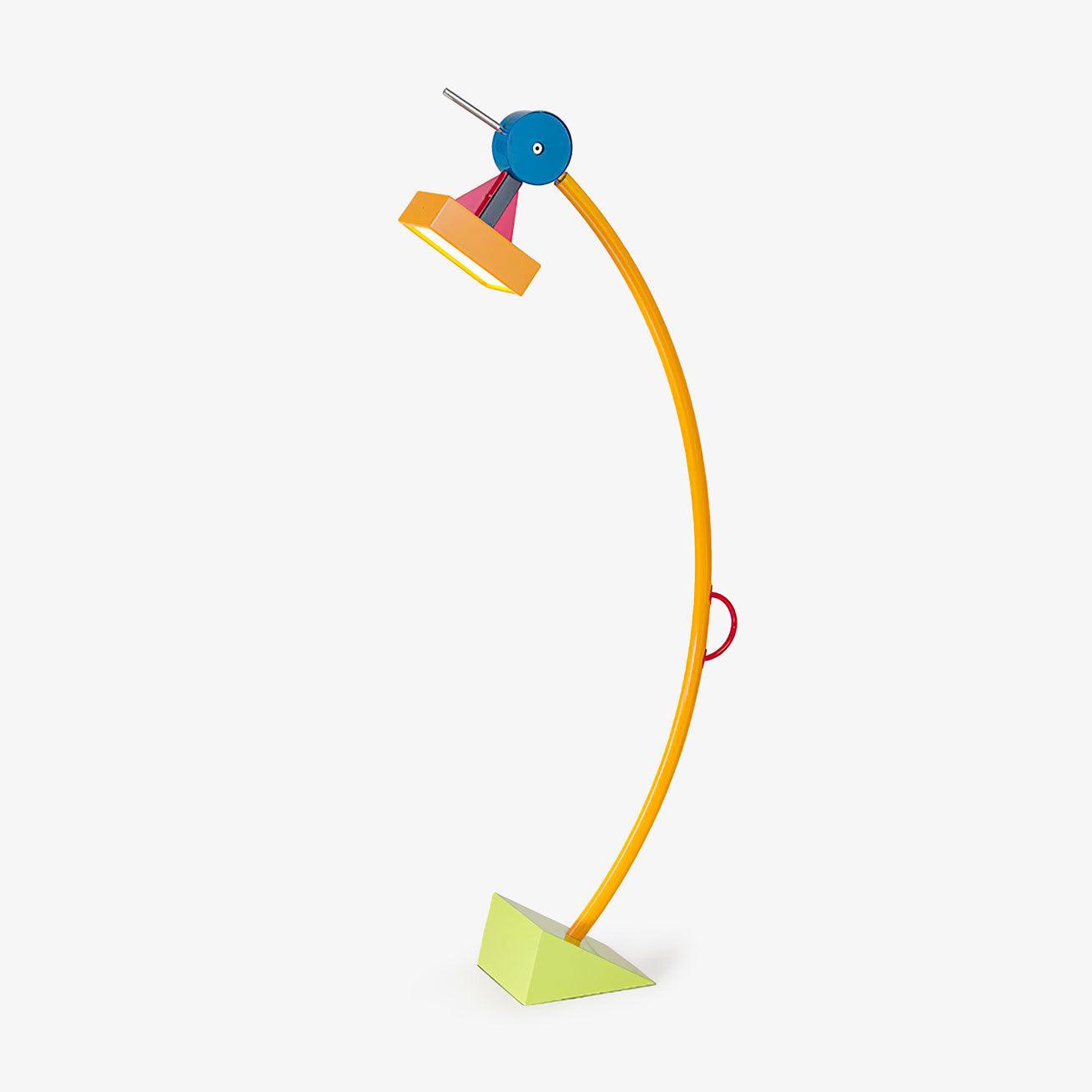Ecori Acrylic Artistic Floor Lamp-Neutral Decor