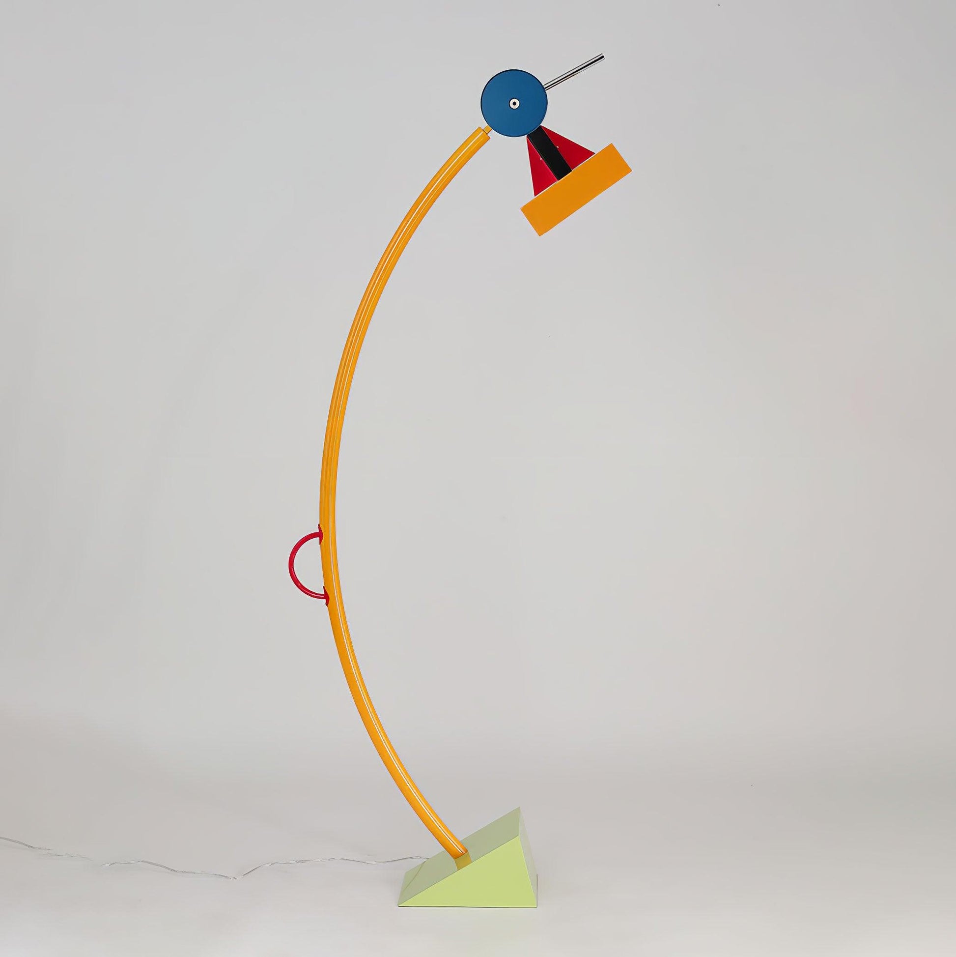 Ecori Acrylic Artistic Floor Lamp-Neutral Decor
