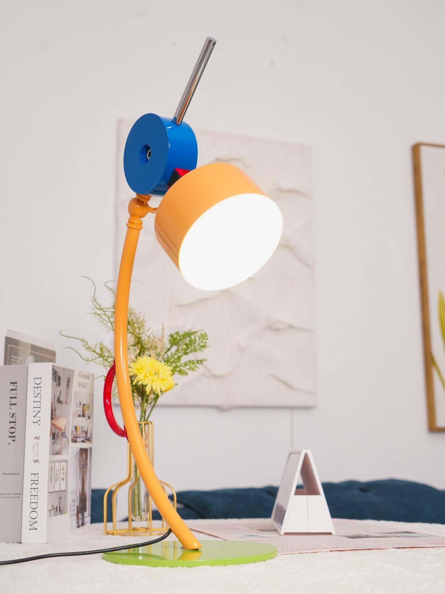 Vexor Acrylic Artistic Table Lamp-Neutral Decor