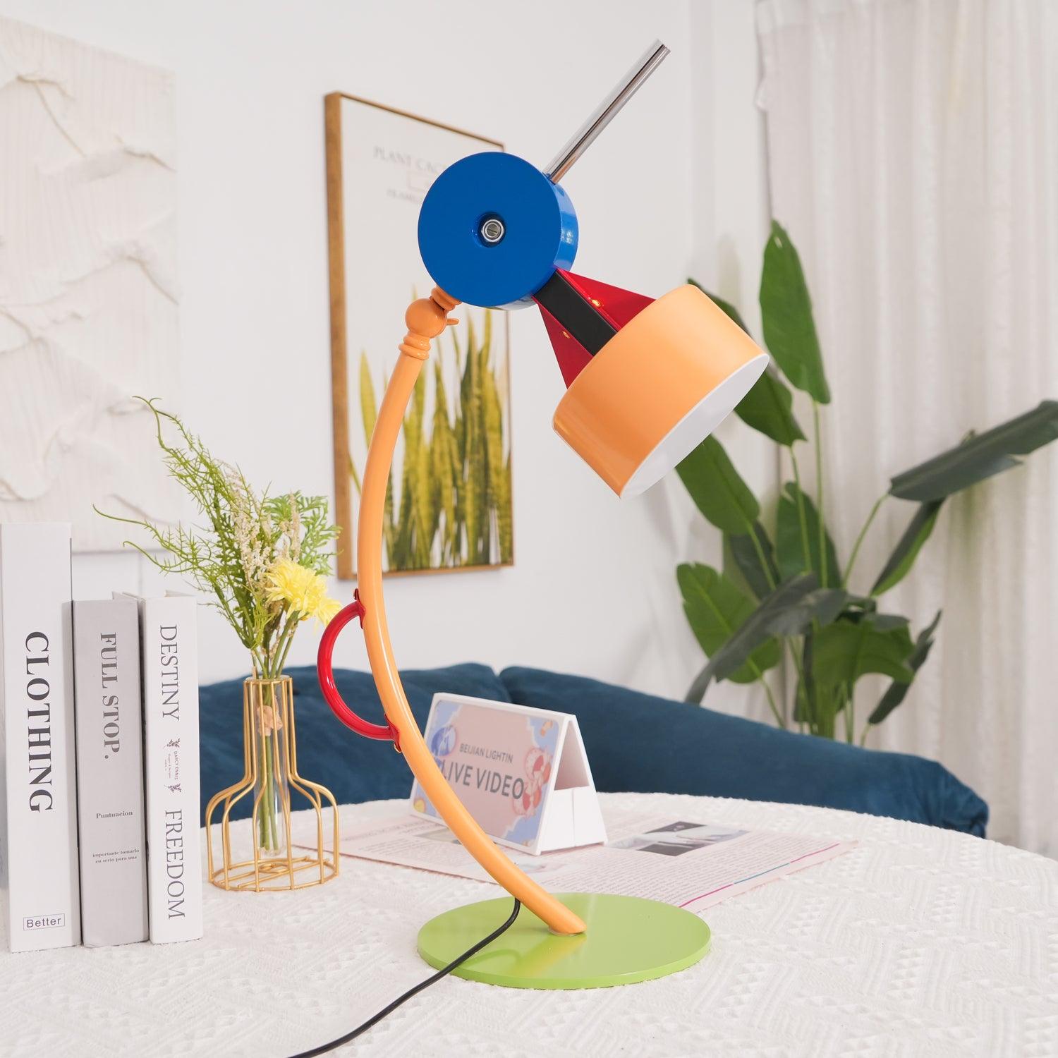 Vexor Acrylic Artistic Table Lamp-Neutral Decor