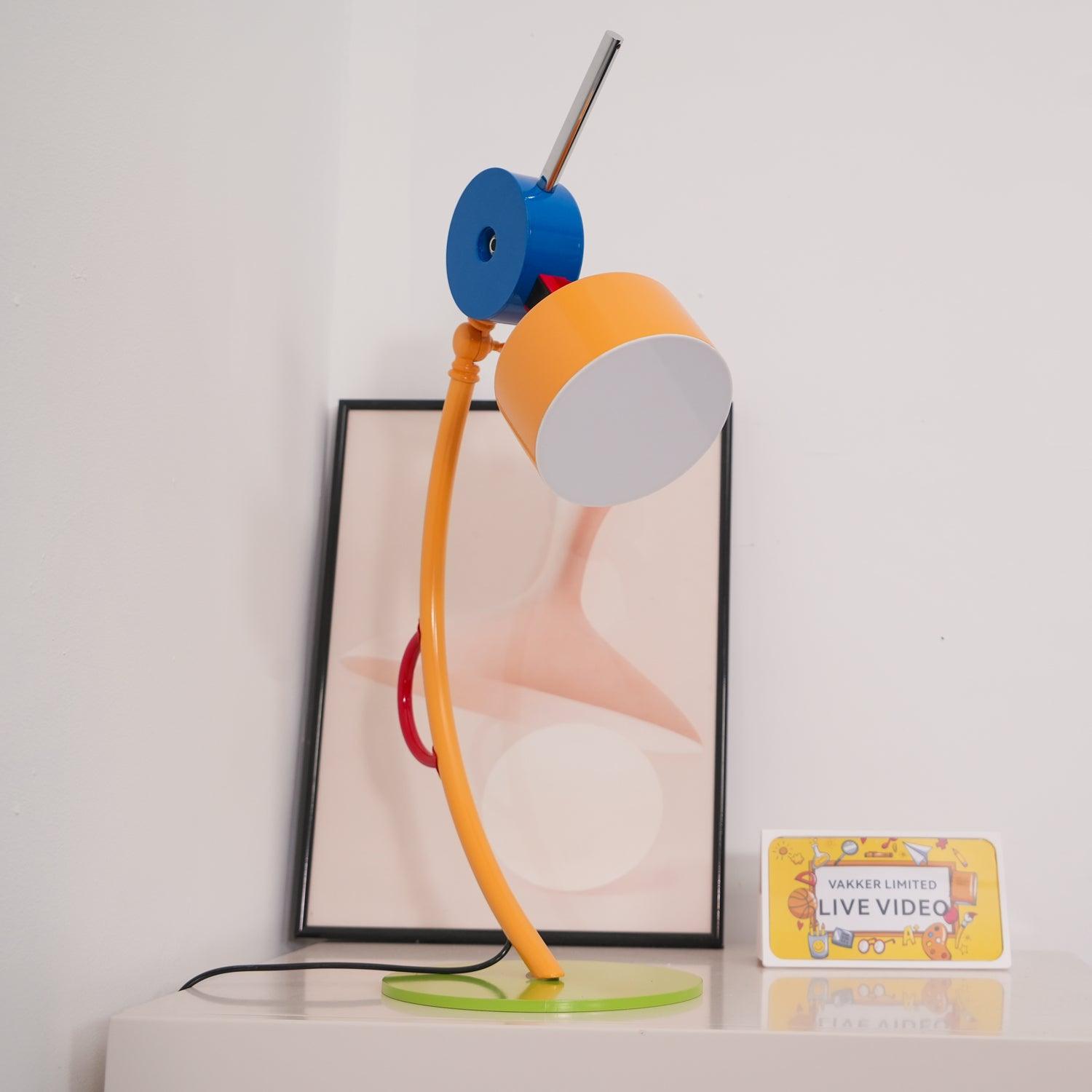Vexor Acrylic Artistic Table Lamp-Neutral Decor