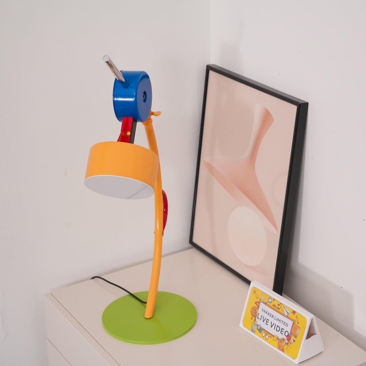 Vexor Acrylic Artistic Table Lamp-Neutral Decor