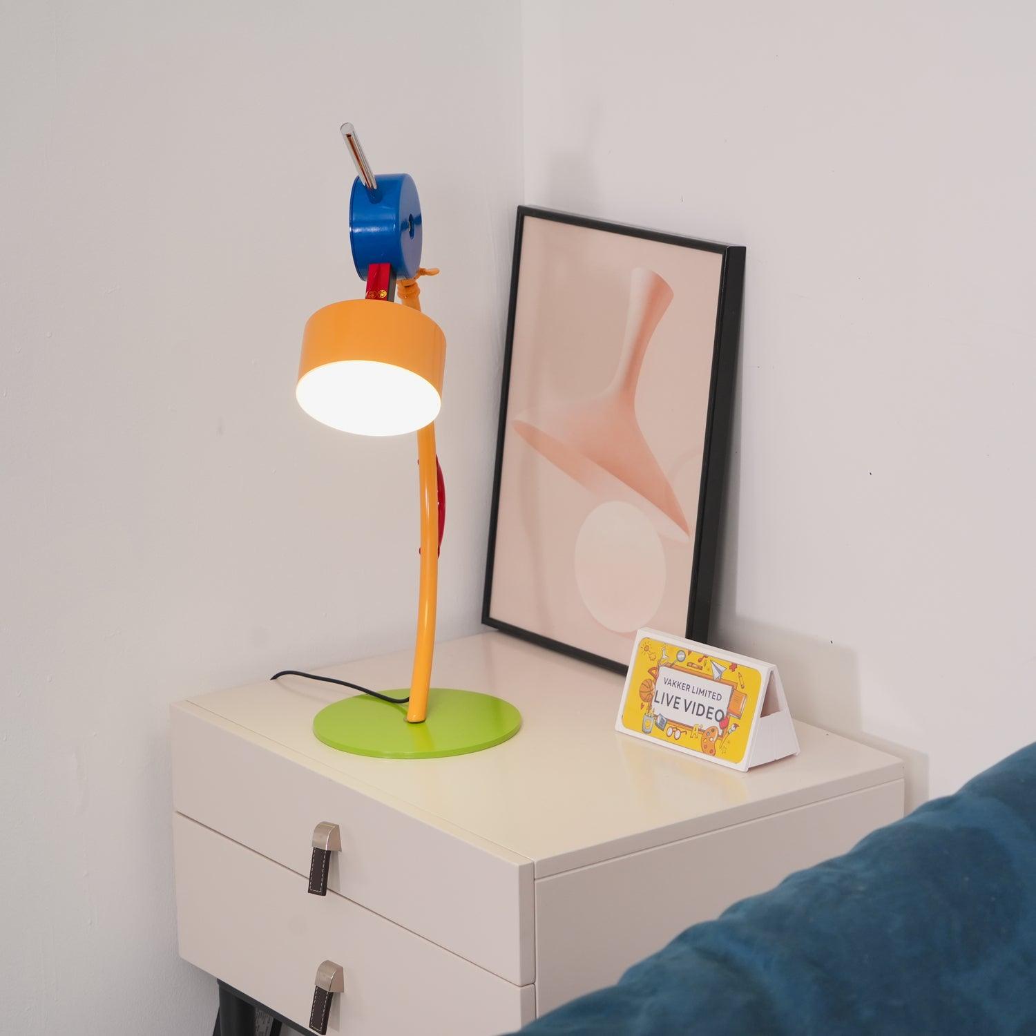 Vexor Acrylic Artistic Table Lamp-Neutral Decor