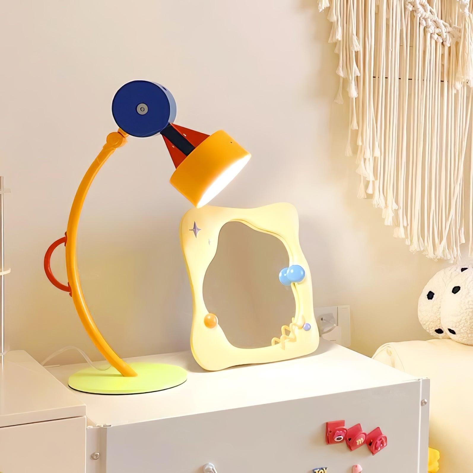 Vexor Acrylic Artistic Table Lamp-Neutral Decor
