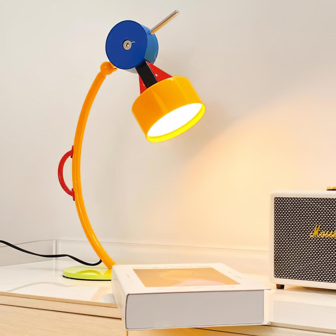 Vexor Acrylic Artistic Table Lamp-Neutral Decor