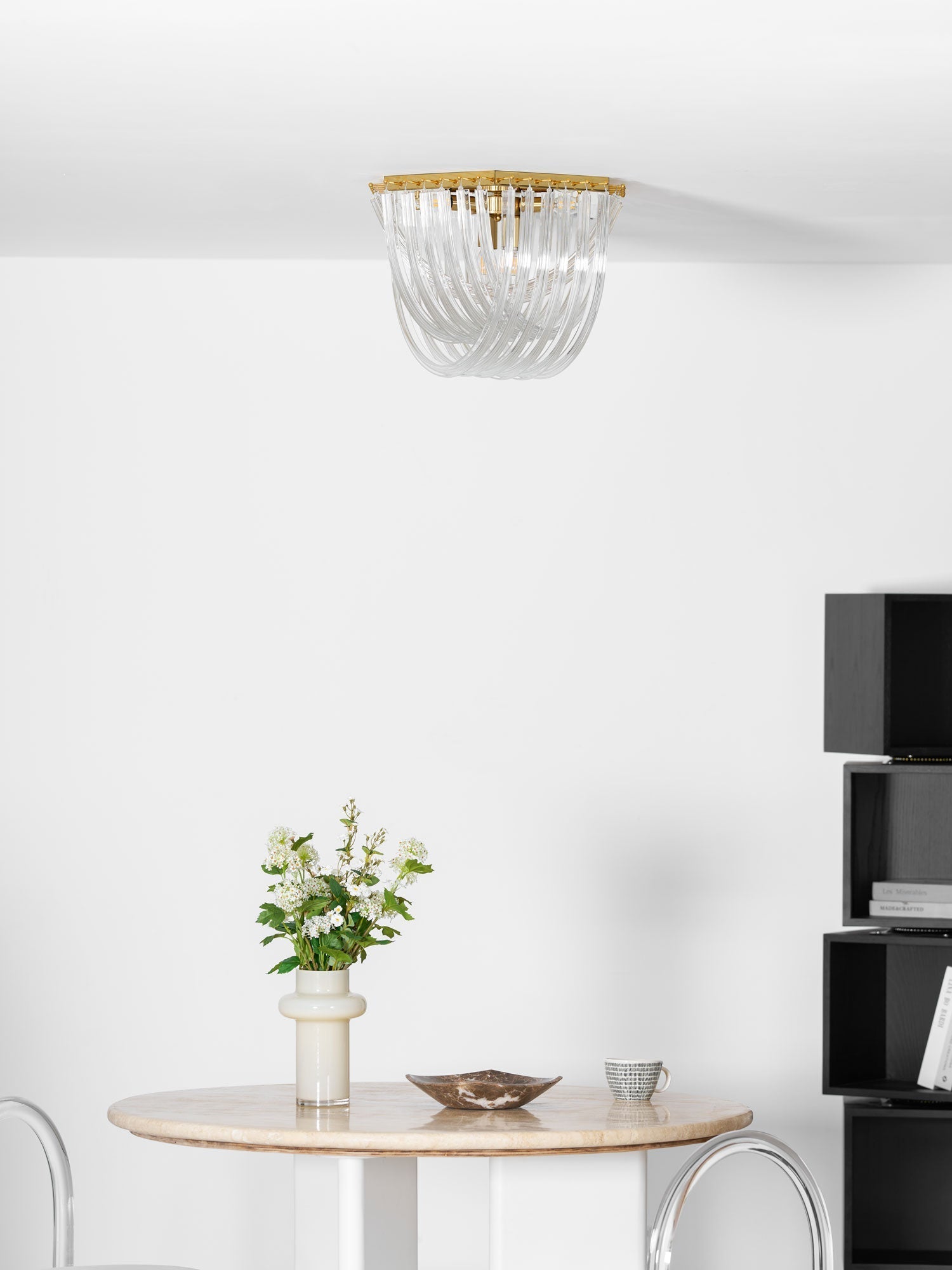 Nern Postmodern Luxury Glass Ceiling Lamp-Neutral Decor