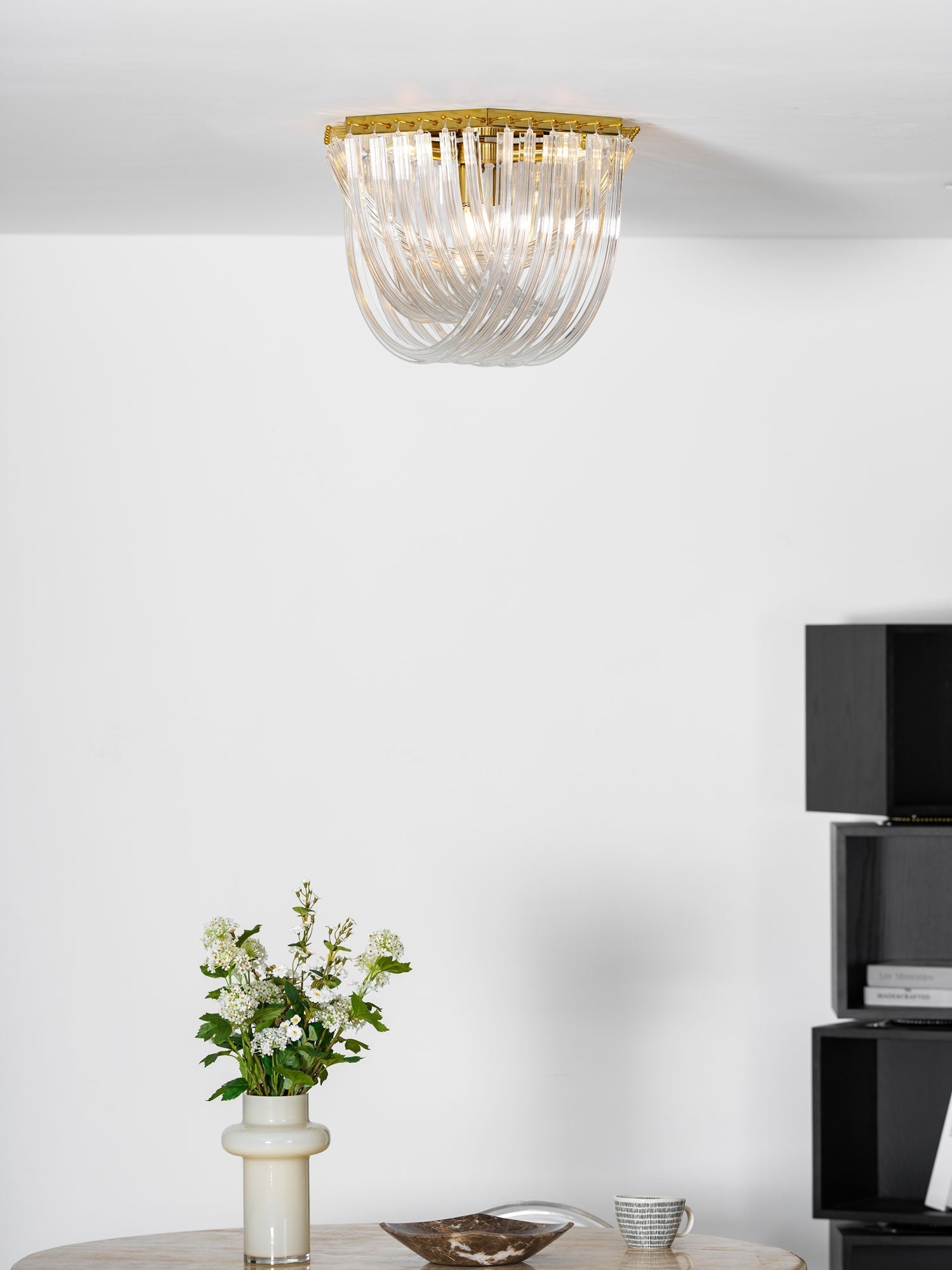 Nern Postmodern Luxury Glass Ceiling Lamp-Neutral Decor