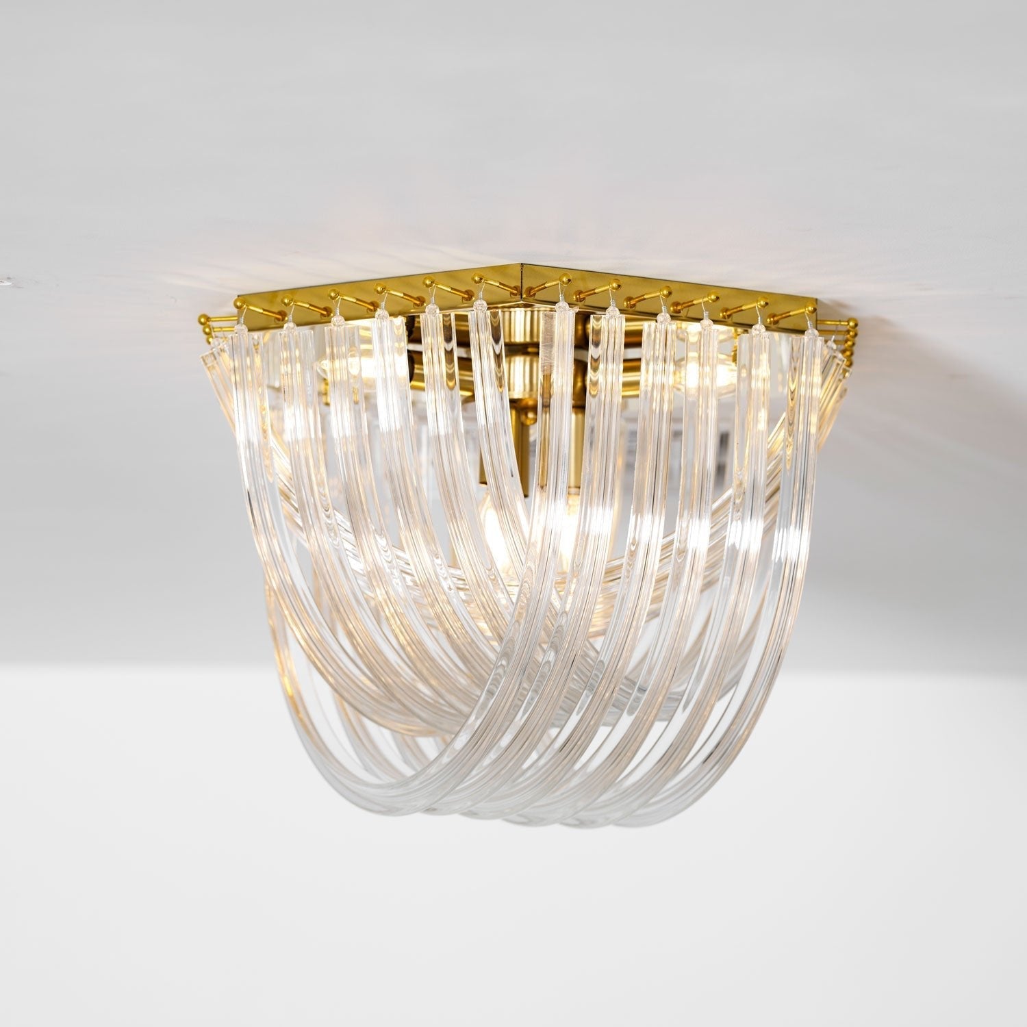 Nern Postmodern Luxury Glass Ceiling Lamp-Neutral Decor