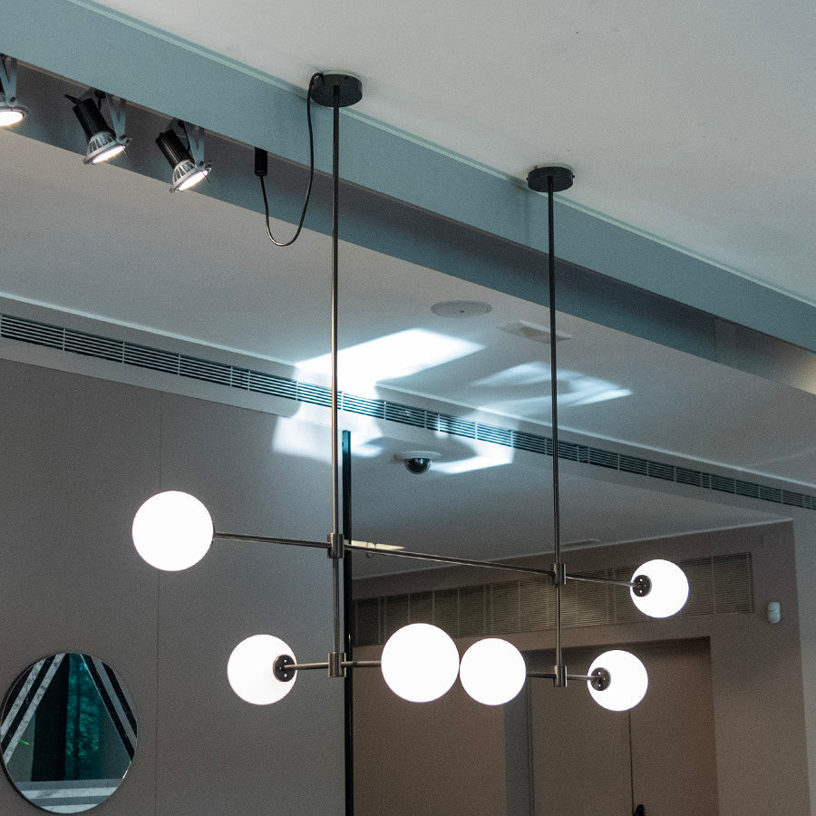 Lyra Glass Chandelier
