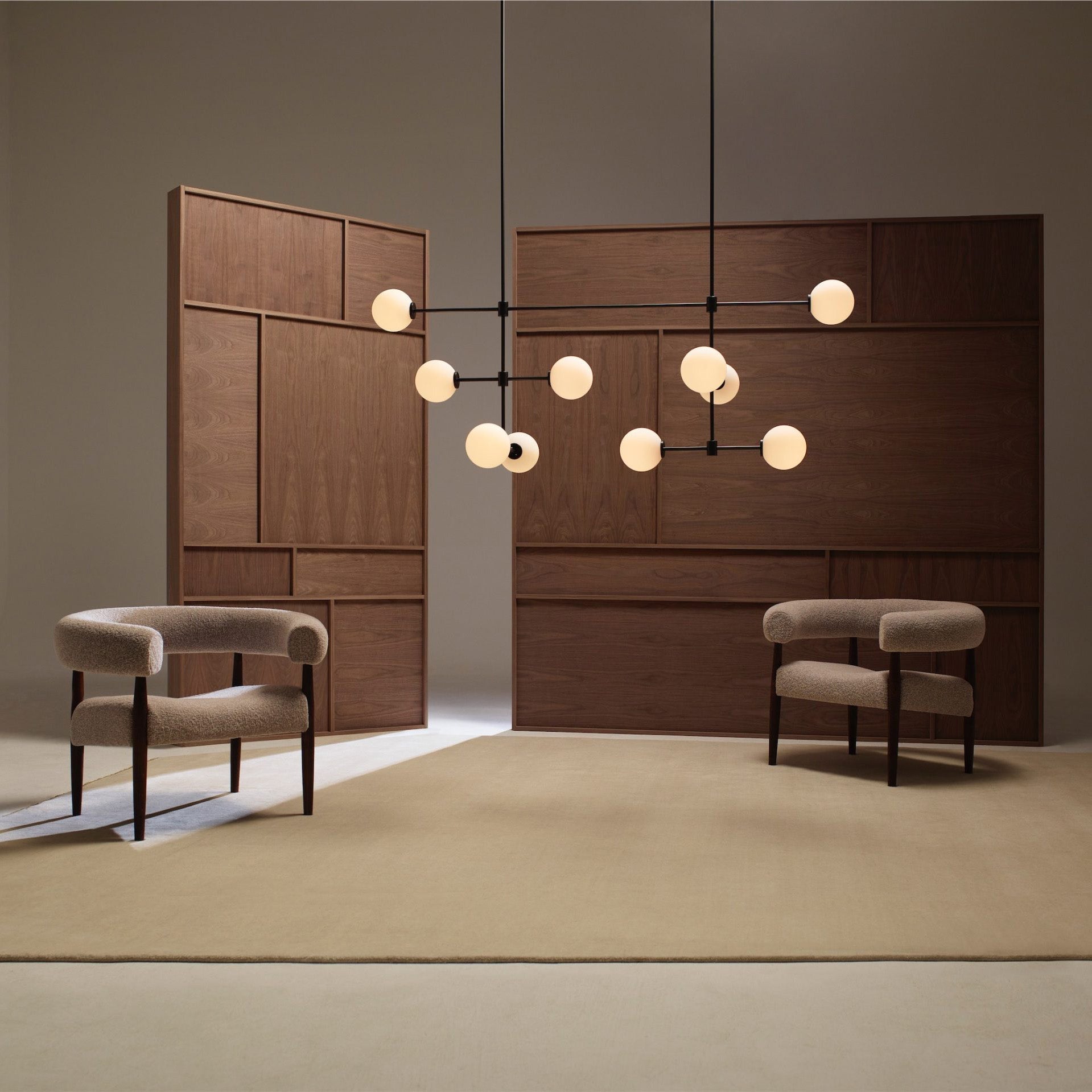 Lyra Glass Chandelier
